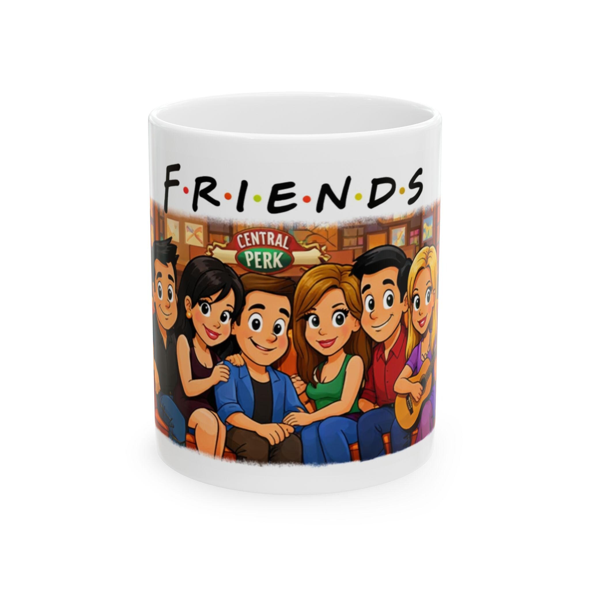 Friends TV Sitcom Cartoon Friends Mug