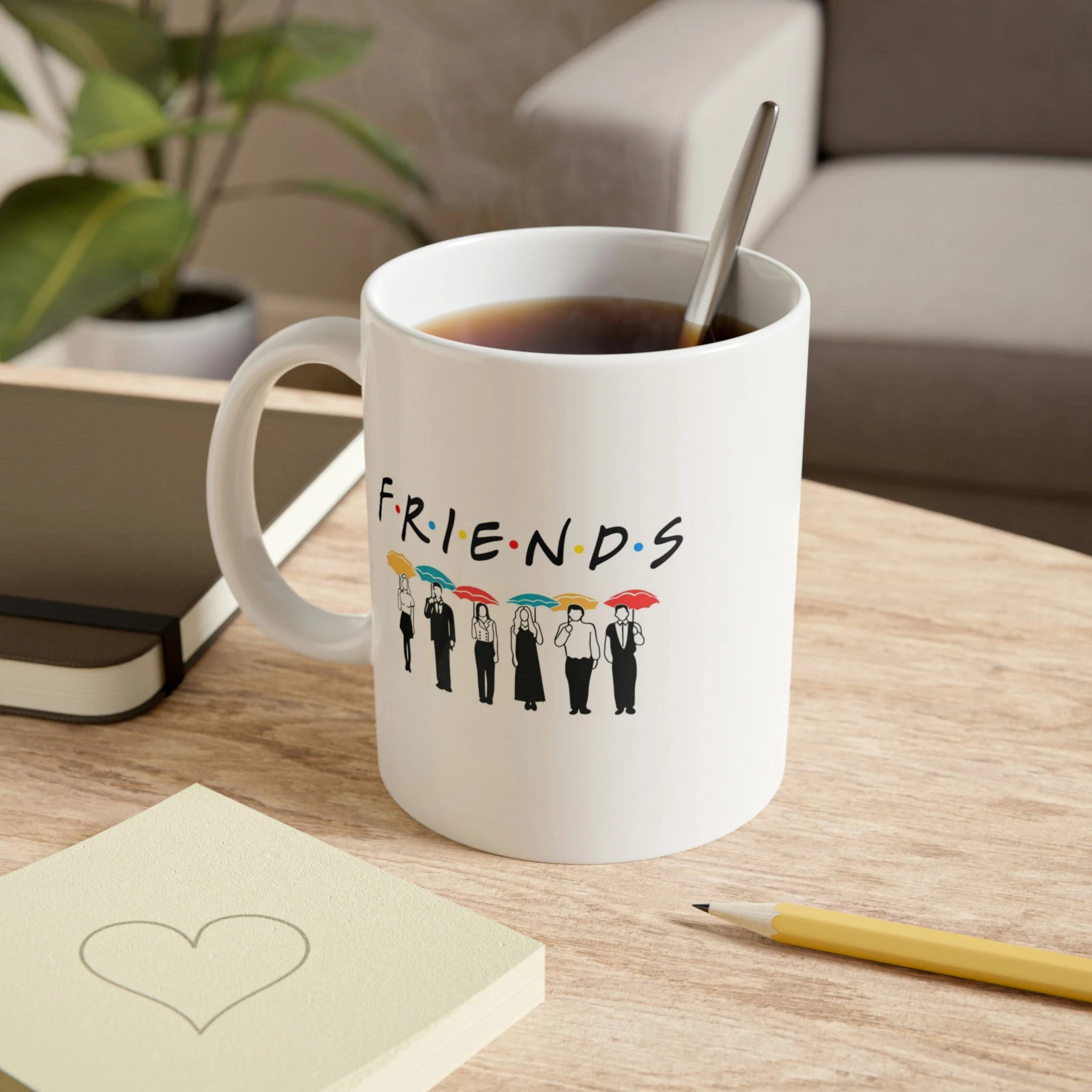Friends Tv Show White Ceramic Mug