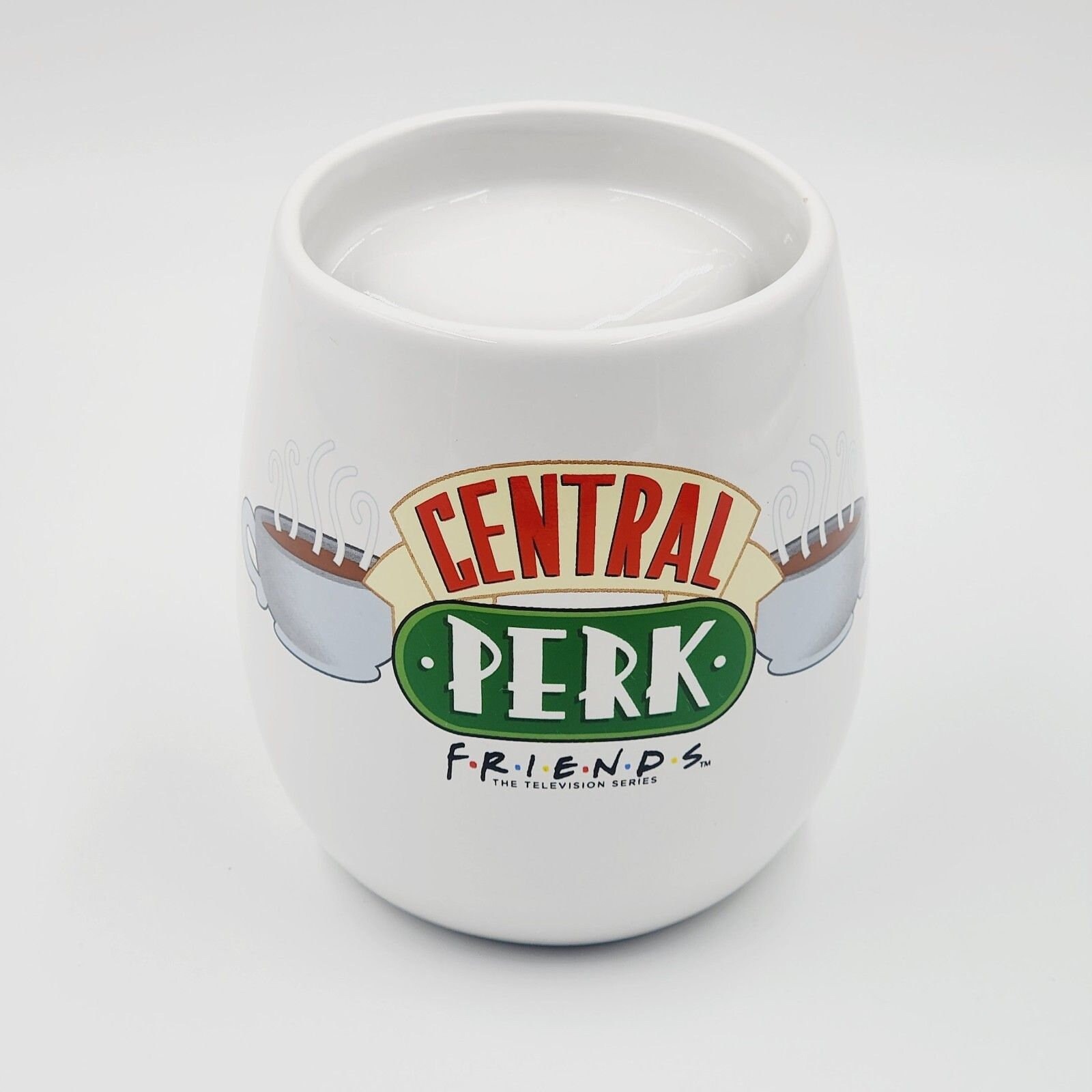 Friends TV Show Central Perk Coffee Mug with Inverted Handle 