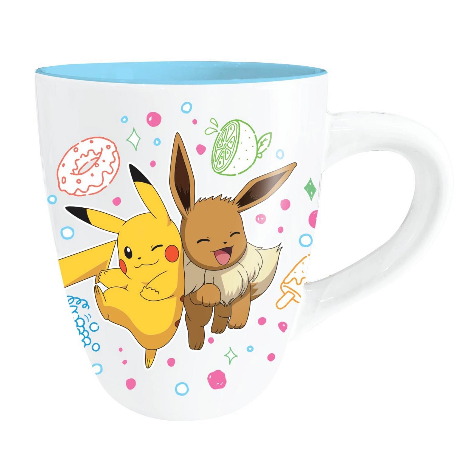 Pokemon Sweets Time 20oz Jumbo Curved Ceramic Mug