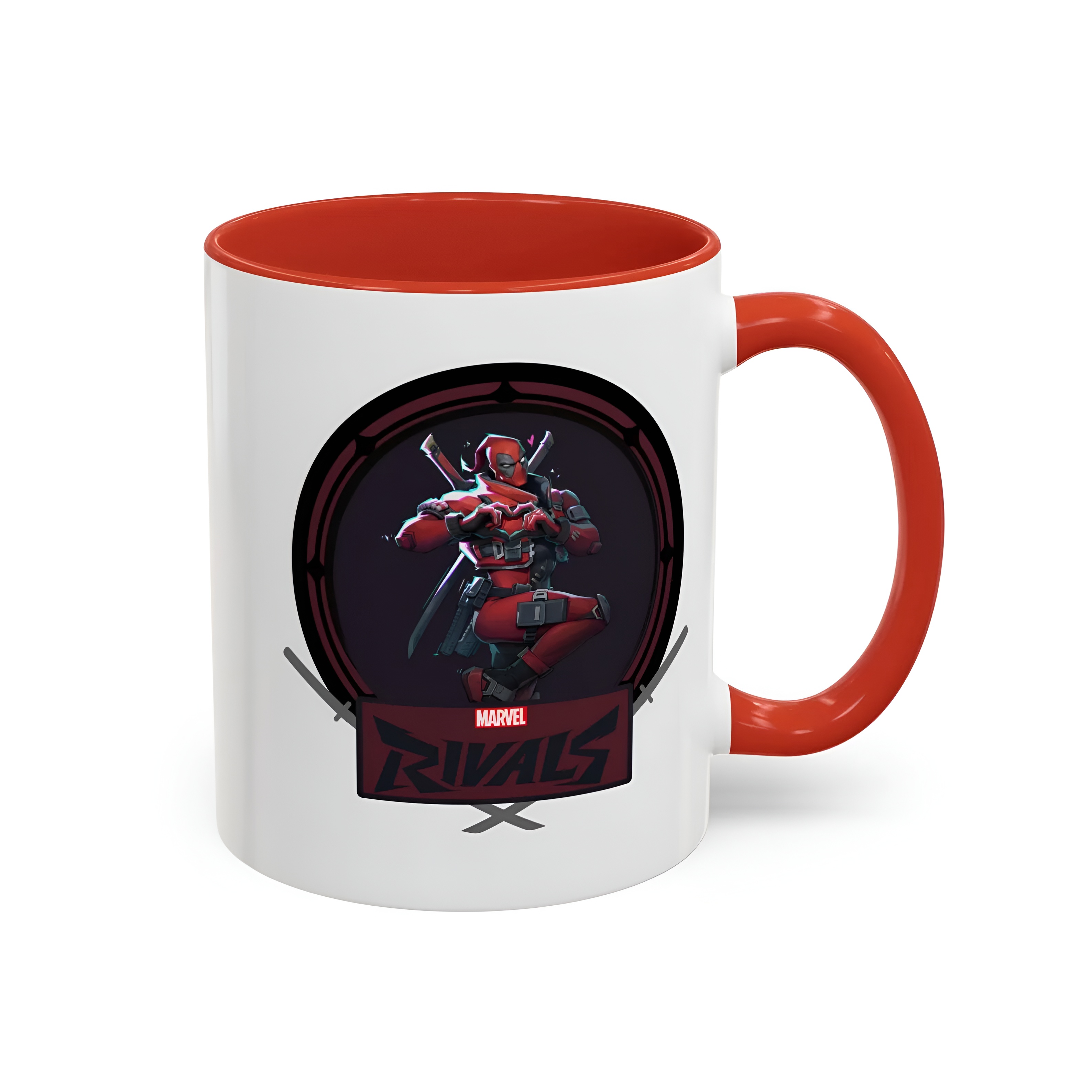 Deadpool Rivalry Coffee Mug Marvel Ceramic Tea and Coffee Cup