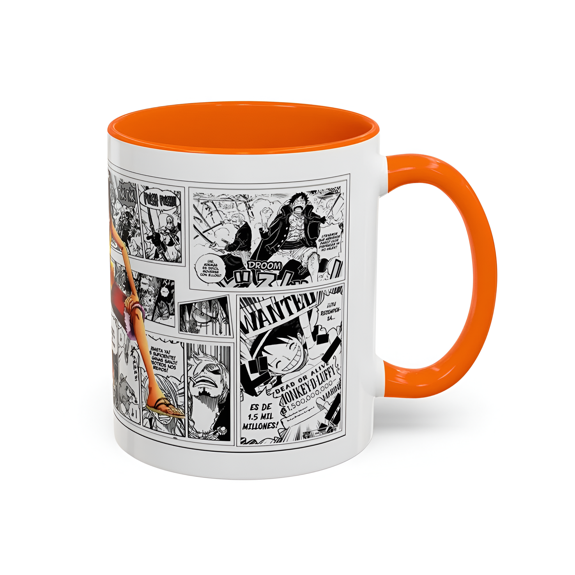 Luffy Manga Panel Anime Coffee Mug