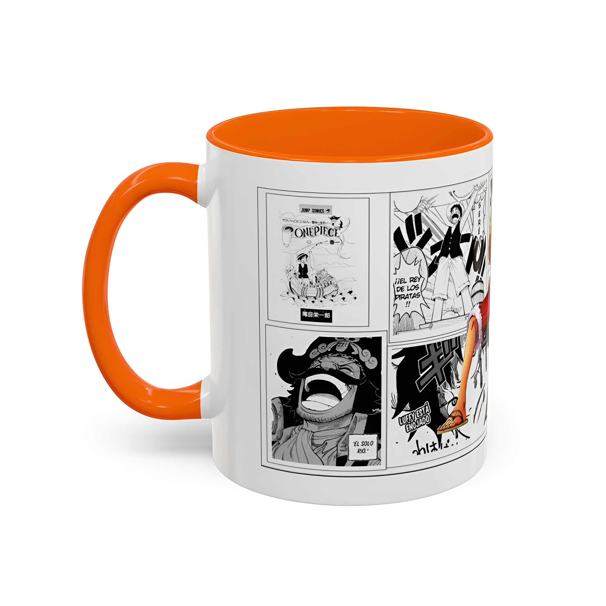 Luffy Manga Panel Anime Coffee Mug