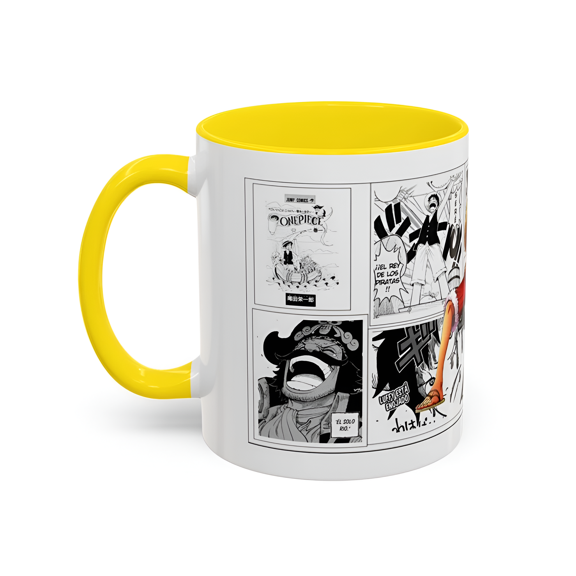 Luffy Manga Panel Anime Coffee Mug