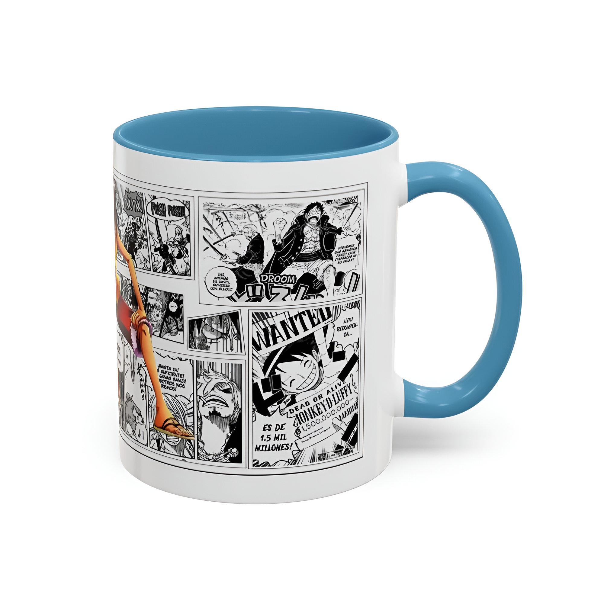 Luffy Manga Panel Anime Coffee Mug