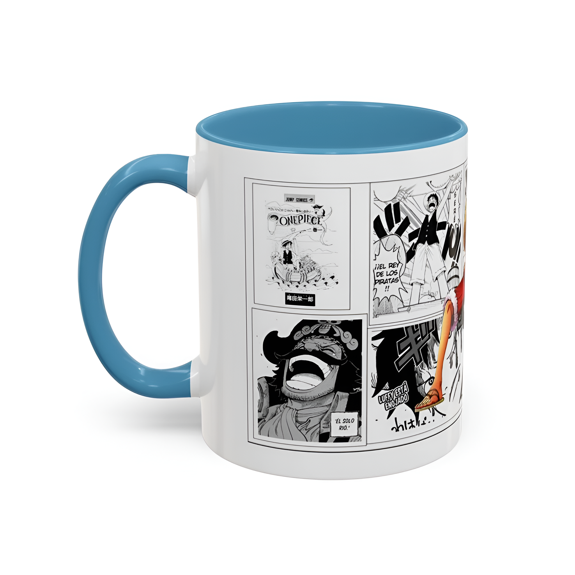 Luffy Manga Panel Anime Coffee Mug