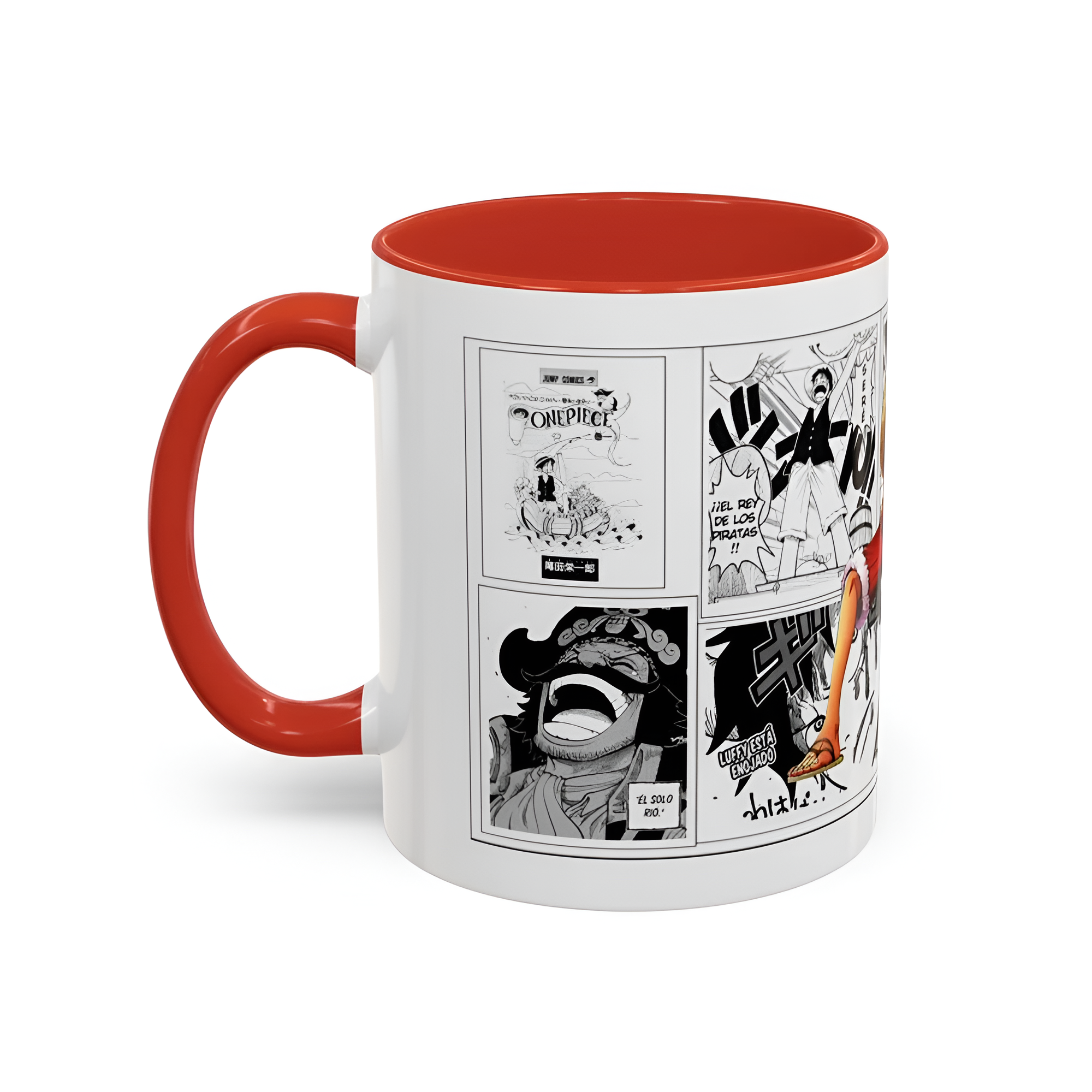 Luffy Manga Panel Anime Coffee Mug