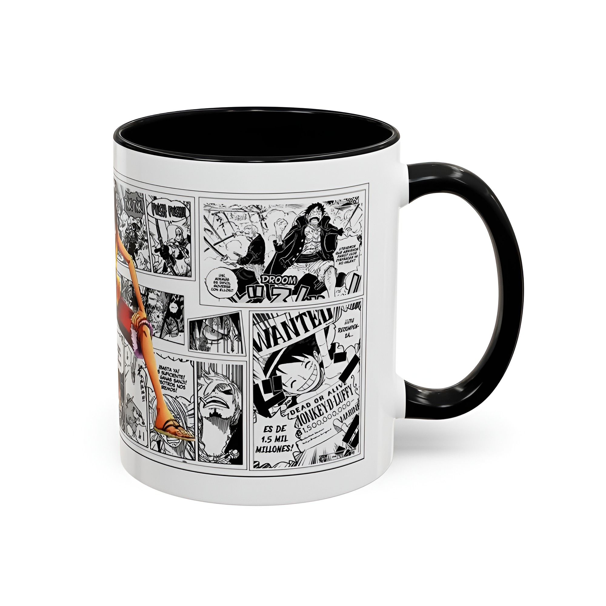 Luffy Manga Panel Anime Coffee Mug