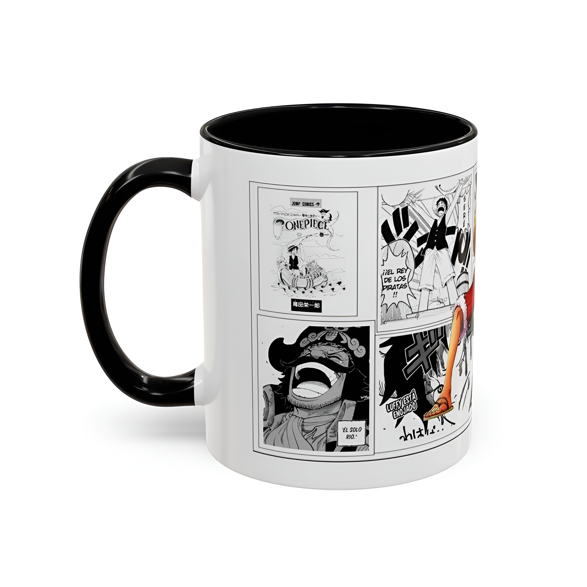 Luffy Manga Panel Anime Coffee Mug