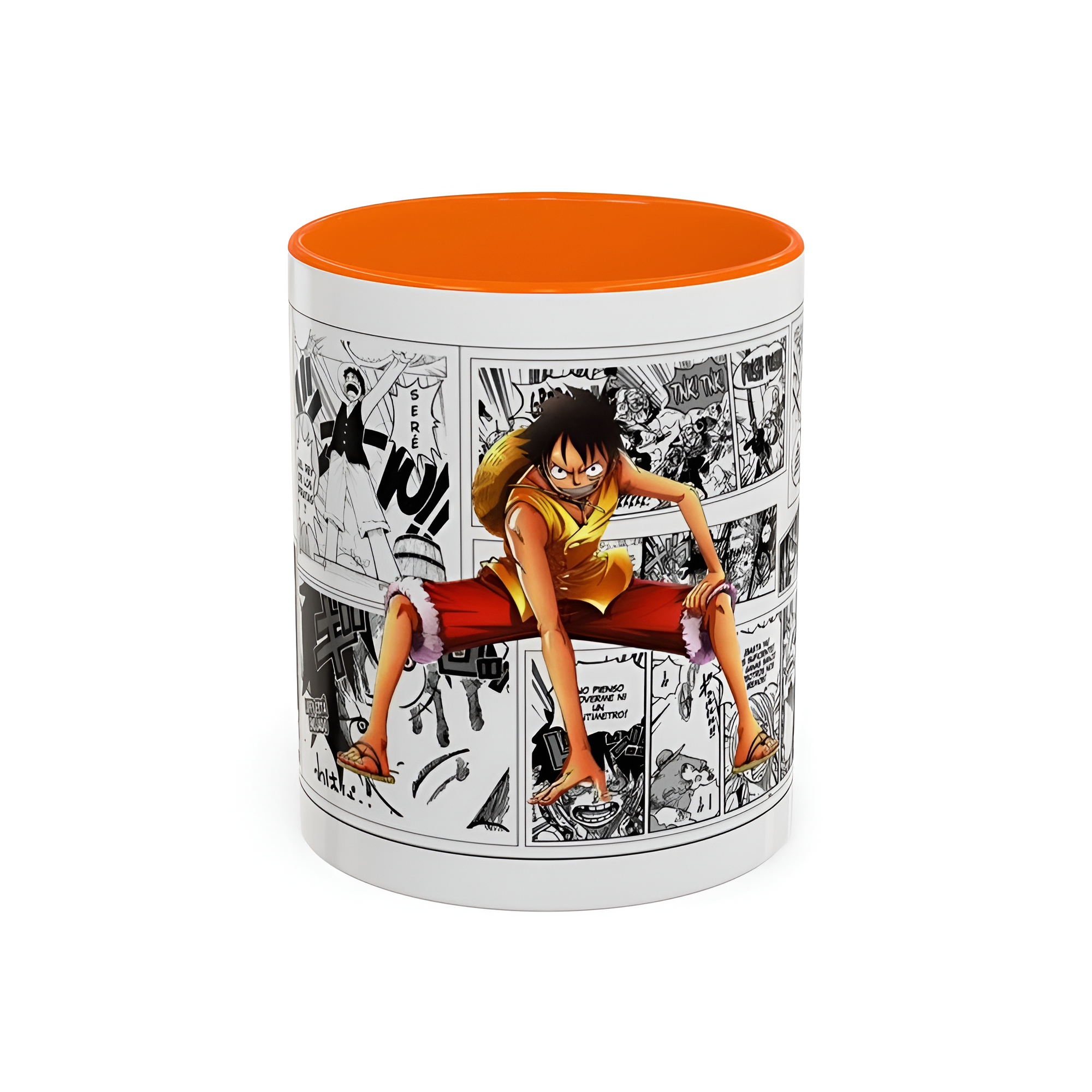 Luffy Manga Panel Anime Coffee Mug
