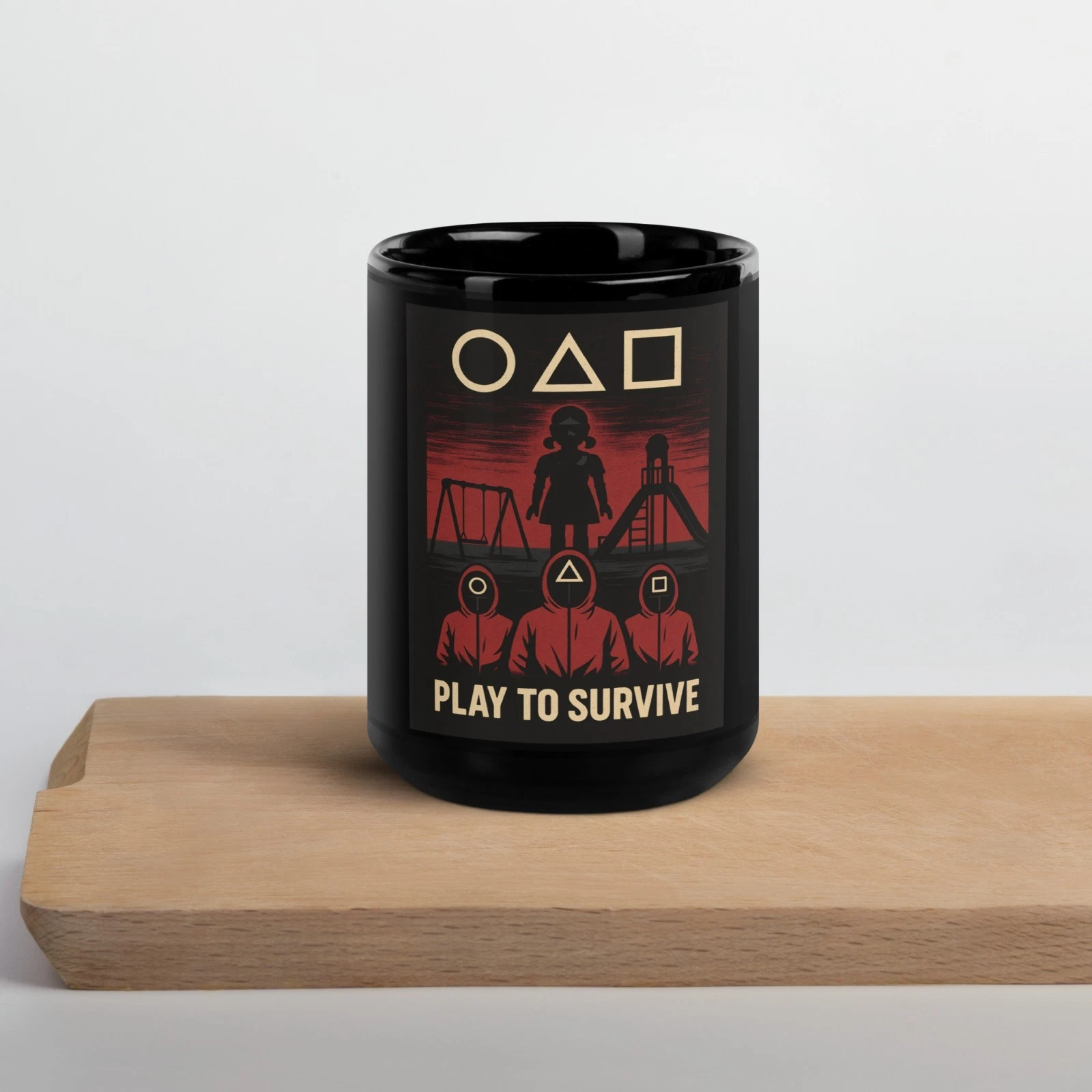 Squid Game Play To Survive Ceramic Mug