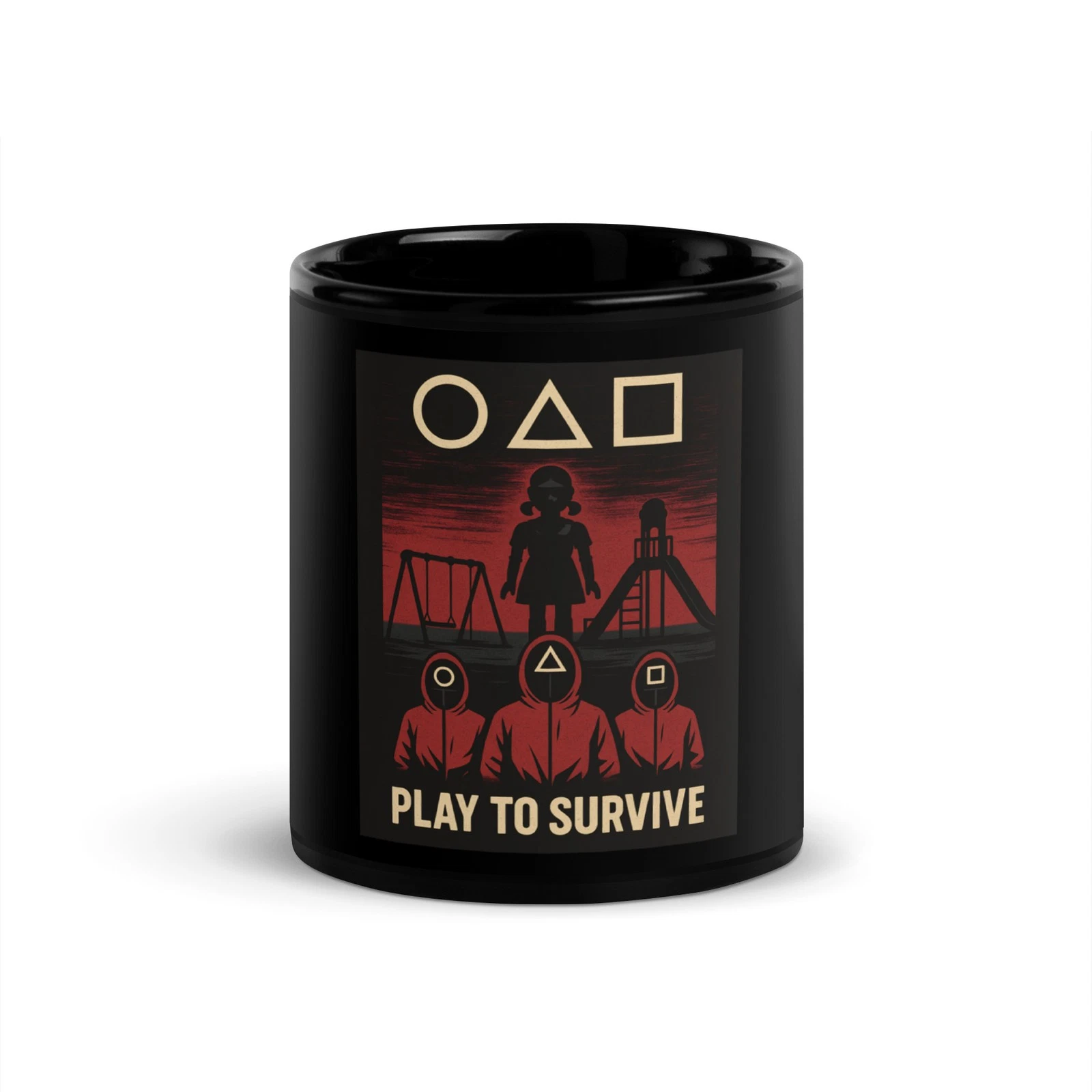 Squid Game Play To Survive Ceramic Mug
