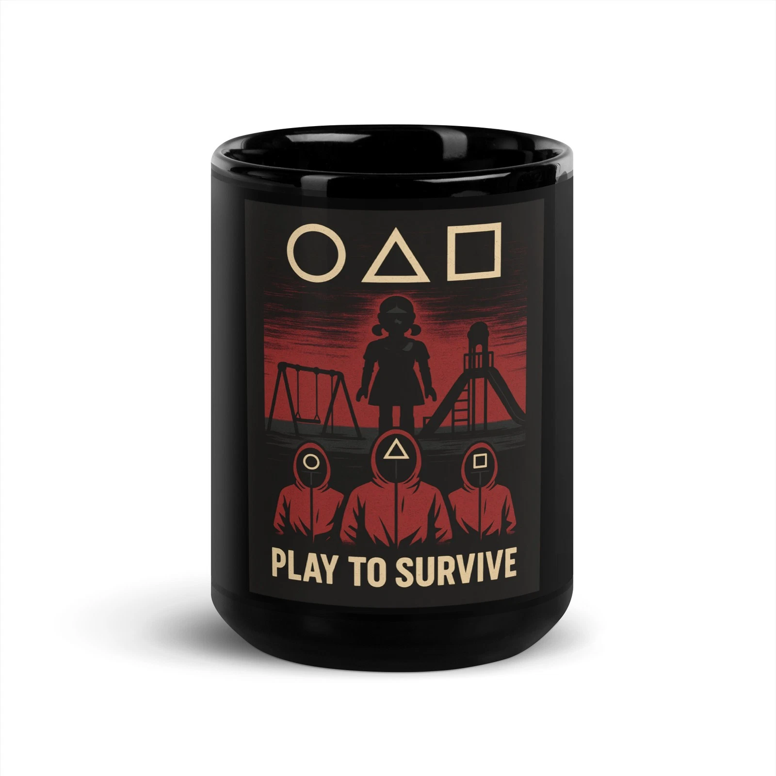 Squid Game Play To Survive Ceramic Mug