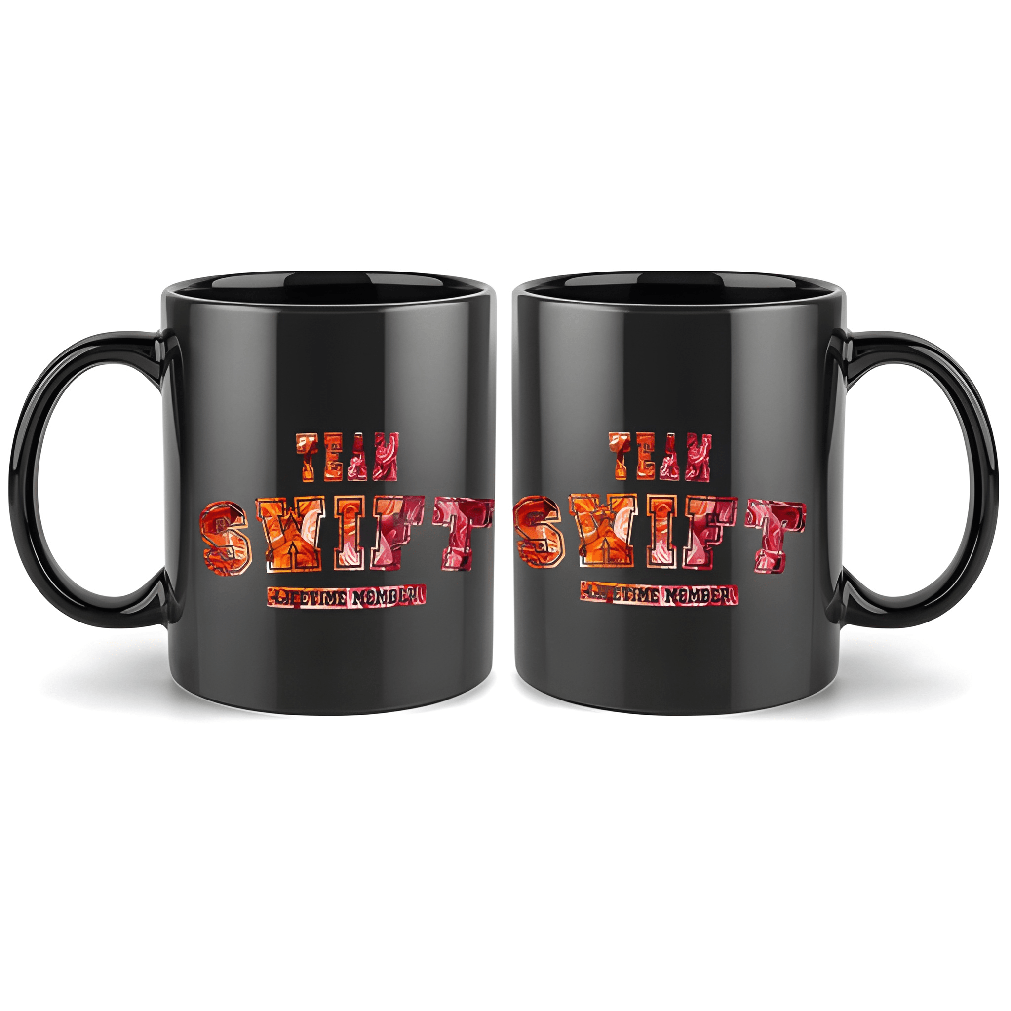 1pc Team Swift Humorous Ceramic Mug | 11oz (360ml) Coffee Cup for Beverages, Suitable for Hot and Cold Drinks, Ideal Gift for Women and Men, Perfect for Christmas and Halloween