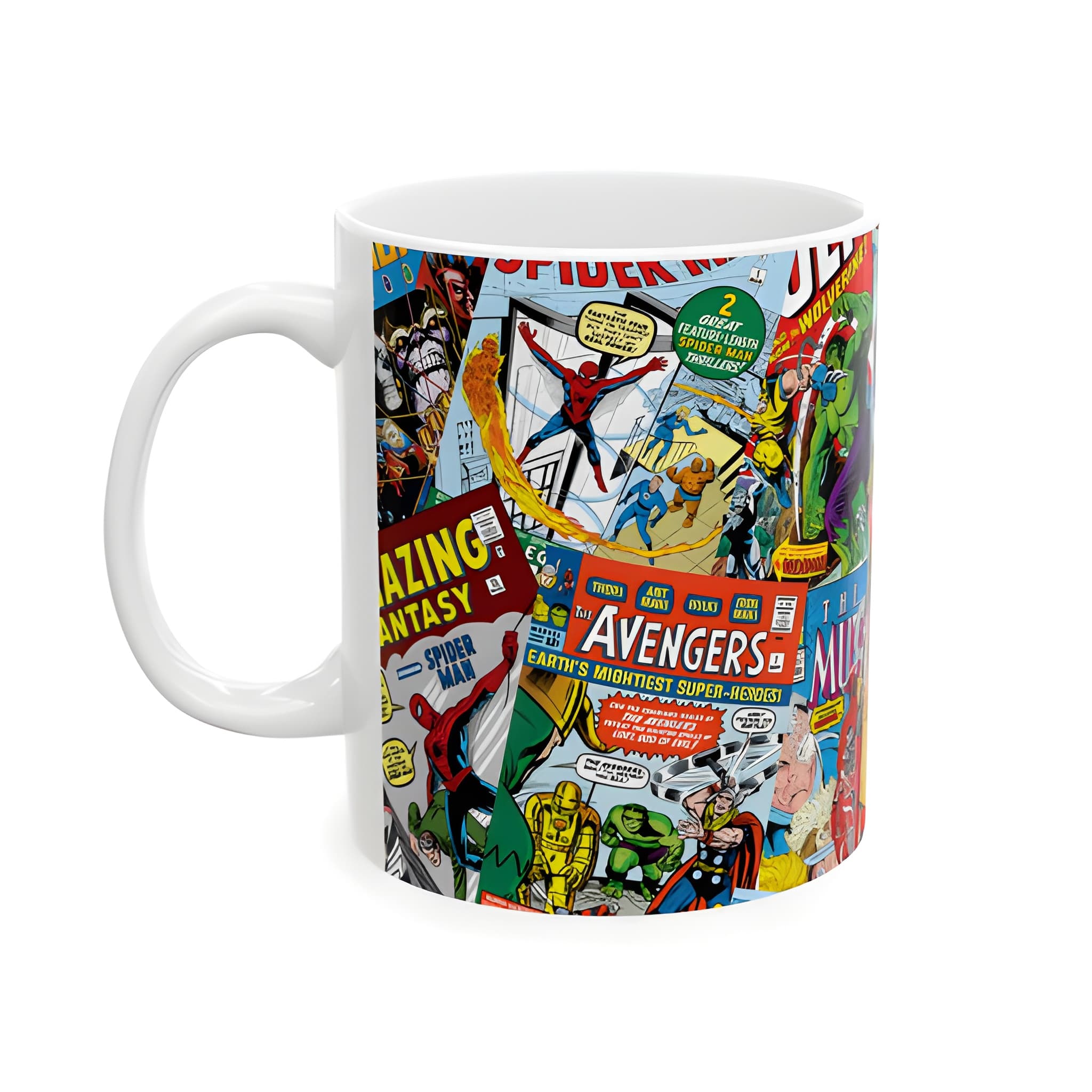 Classic Comic Book Ceramic Coffee Mug
