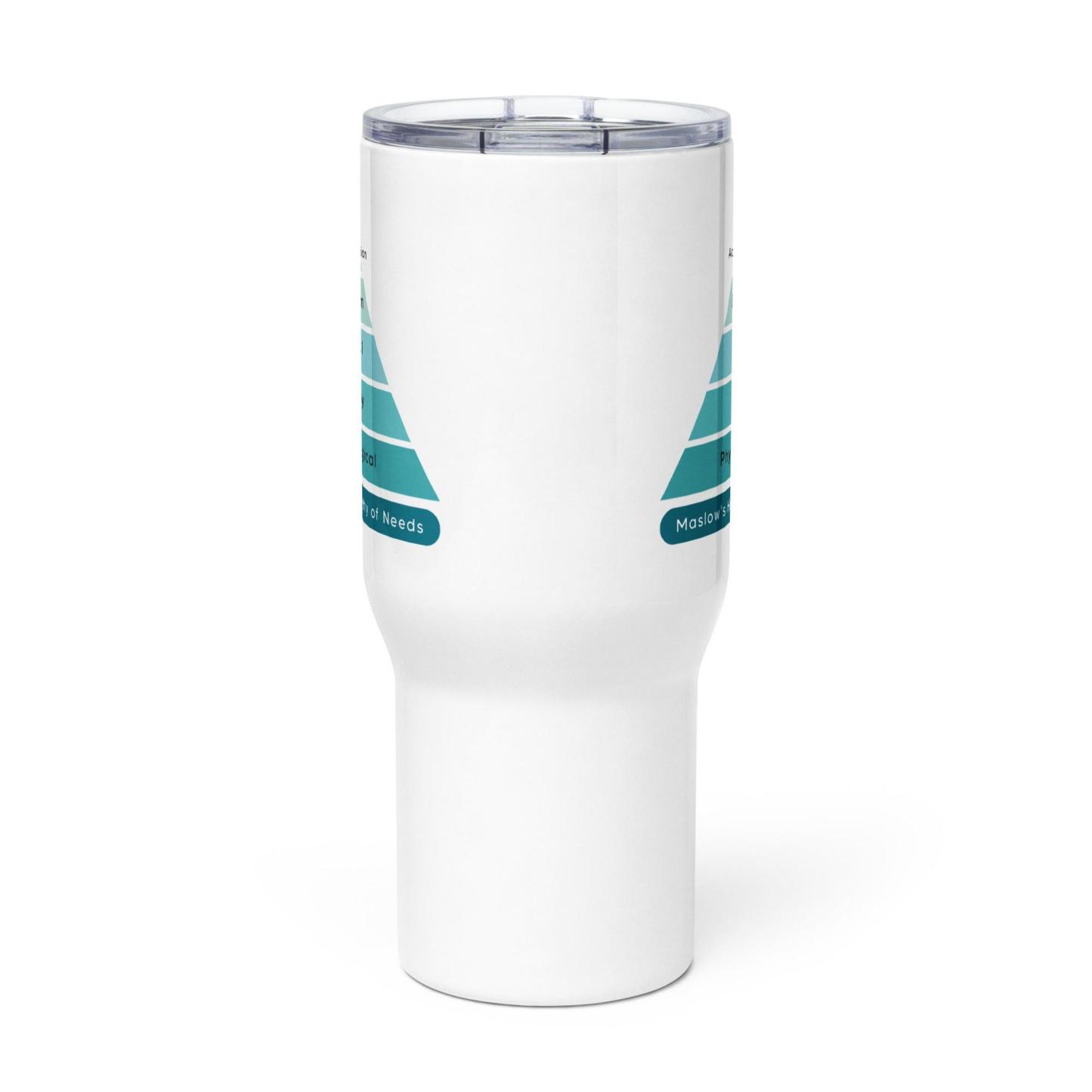 Maslow Hierarchy Travel Mug Inspires Growth With Educational Design - Inspire Cups