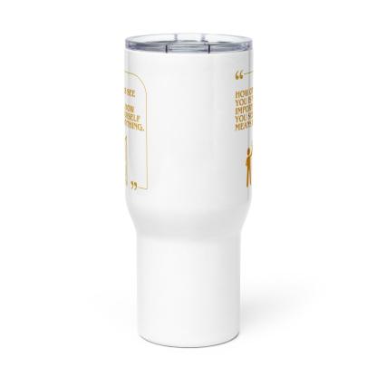 Self-Confidence Travel Mug – Empowering Quote | Hot & Cold Drinkware - Inspire Cups