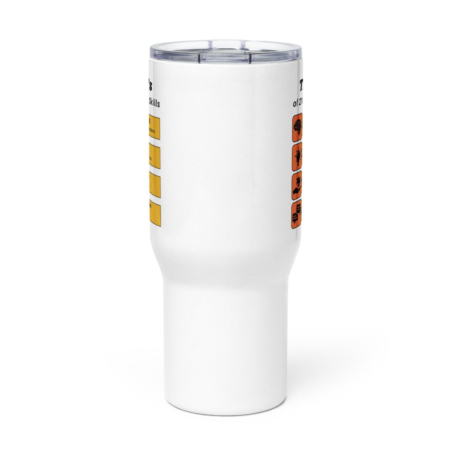 21st Century Skills Mug – 4Cs Educational Travel Cup - Inspire Cups