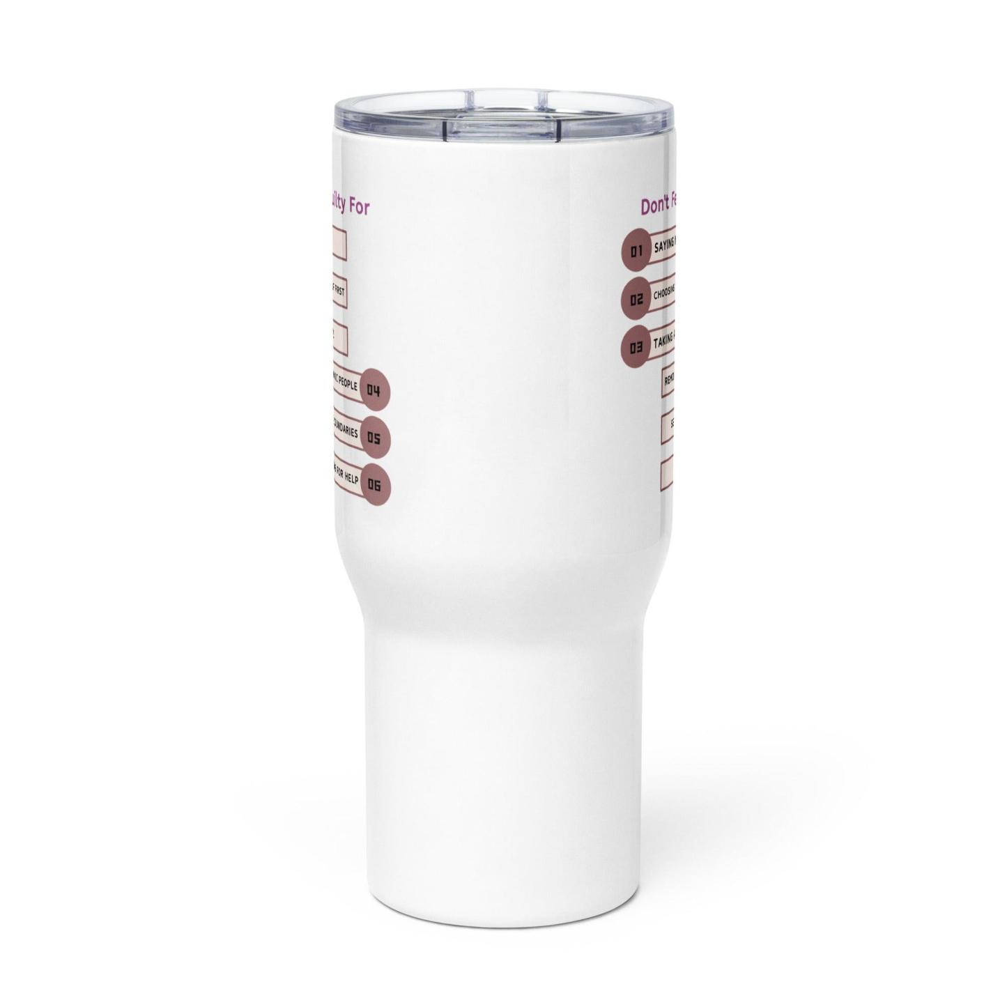 assertive living travel mug - Inspire Cups