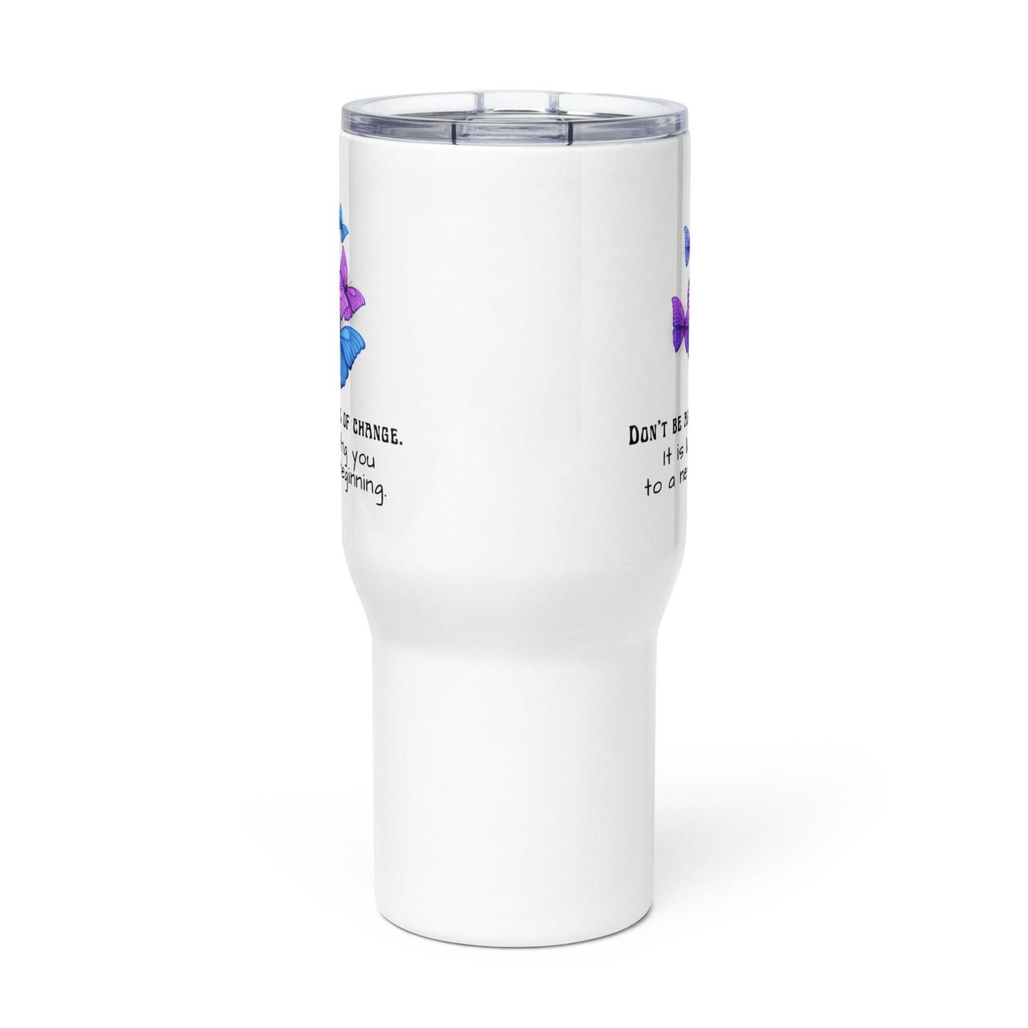 Inspirational Butterfly Travel Mug - Inspire Cups