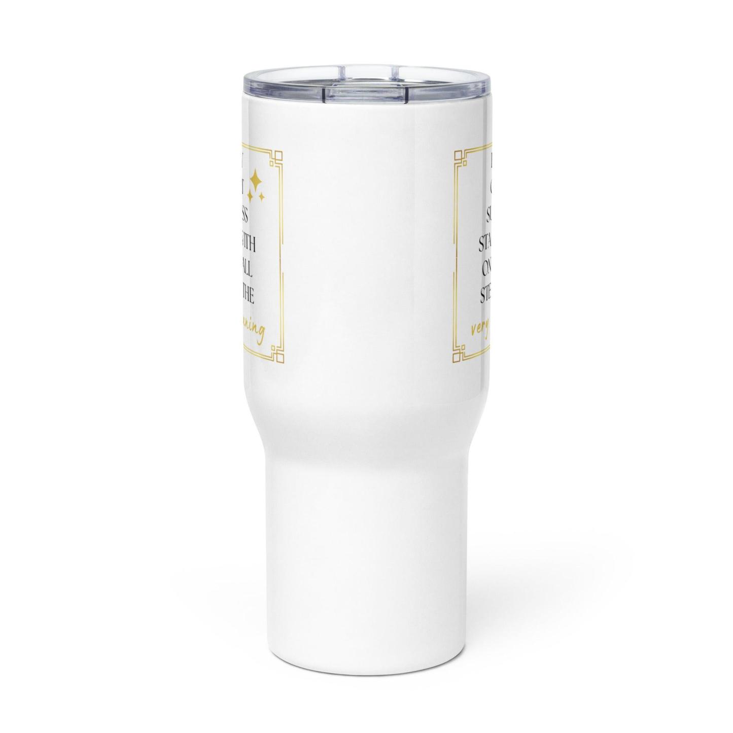 motivational printed travel mug - Inspire Cups