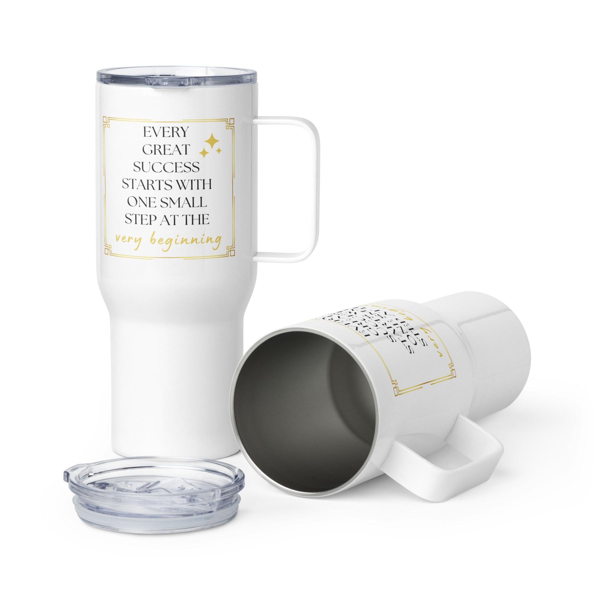 motivational printed travel mug - Inspire Cups