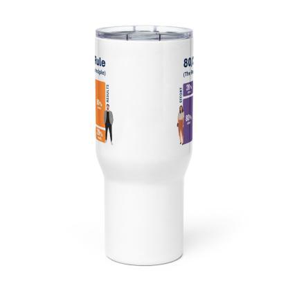 Pareto Principle Travel Mug - Inspire Cups
