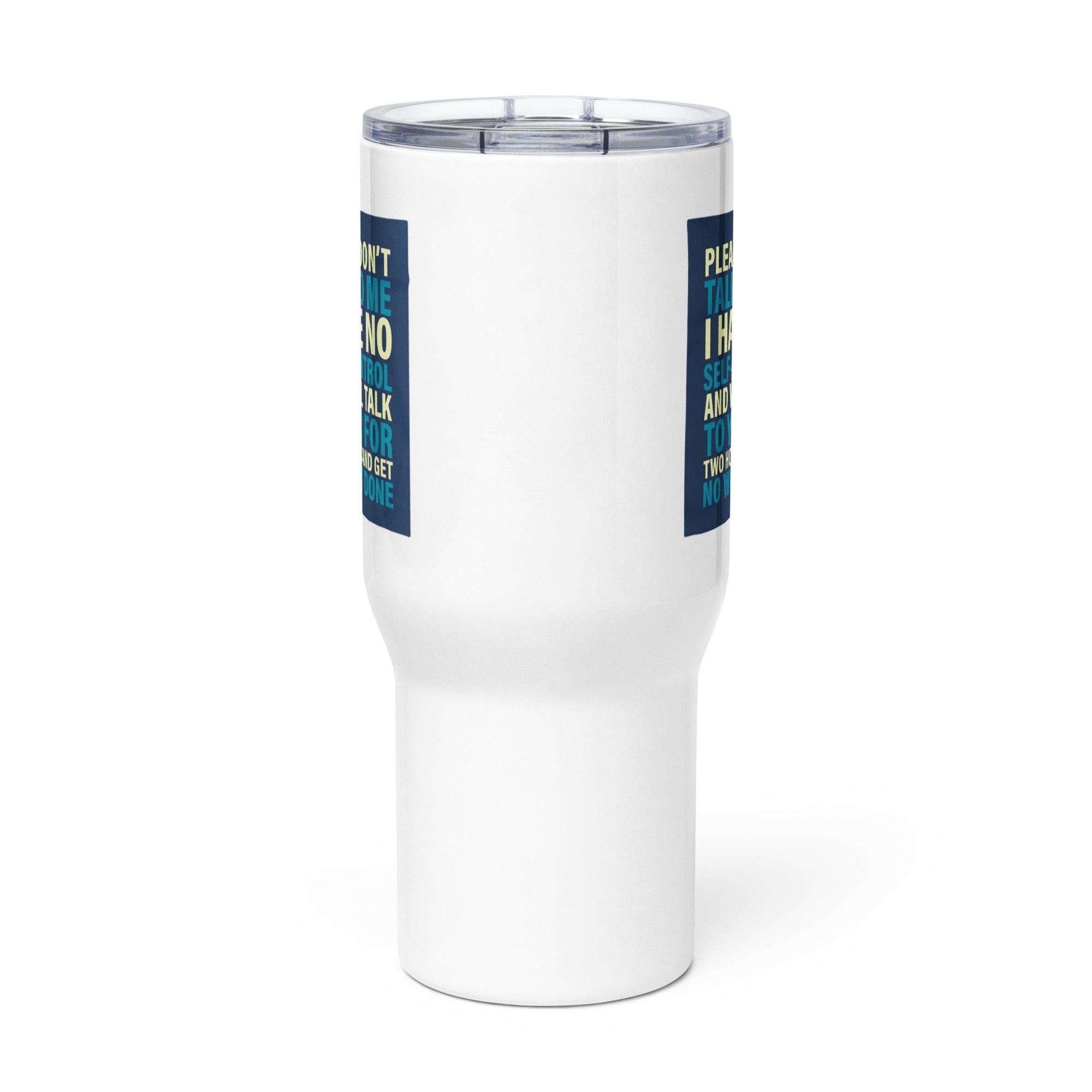 No Work Talk Mug - Inspire Cups