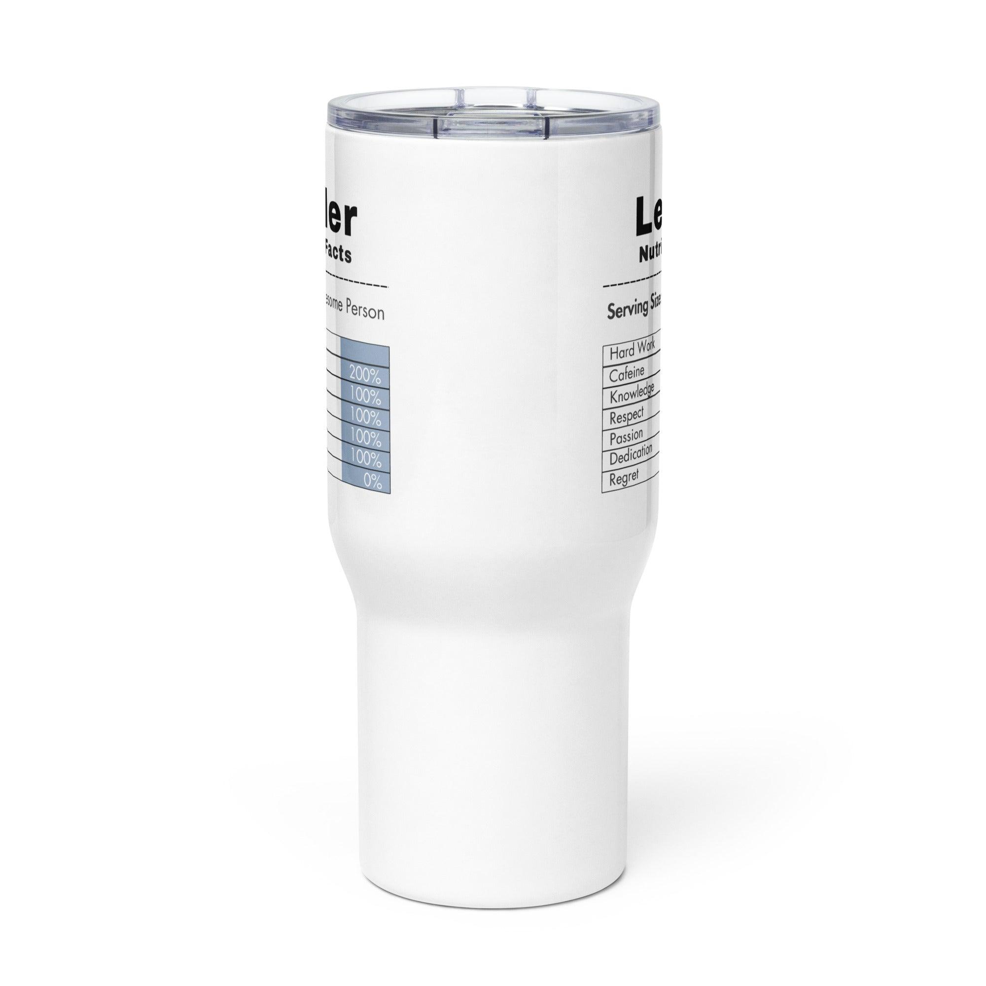 Leader Nutrition Facts Mug - Inspire Cups