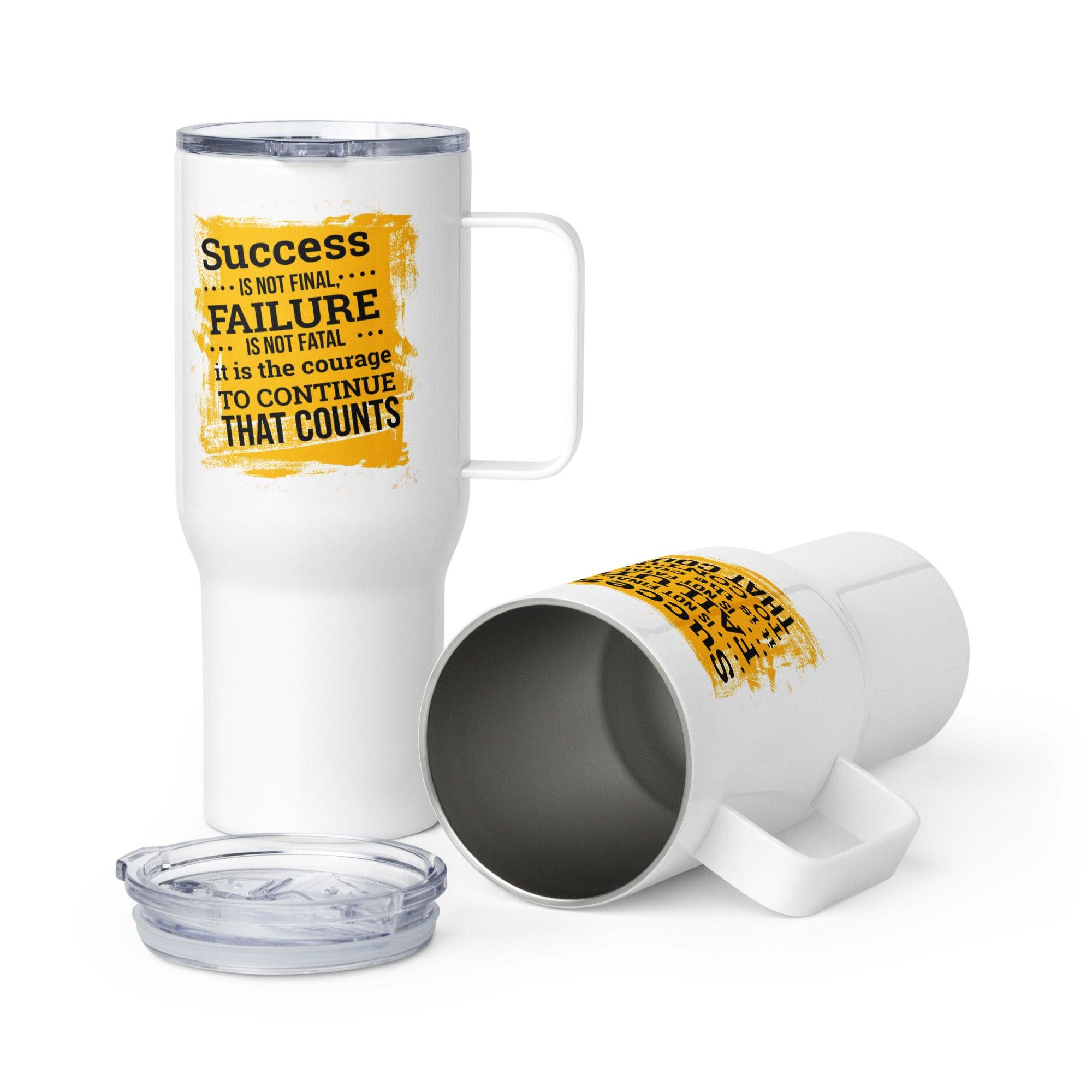 Success Courage Travel Mug - Inspire Cups