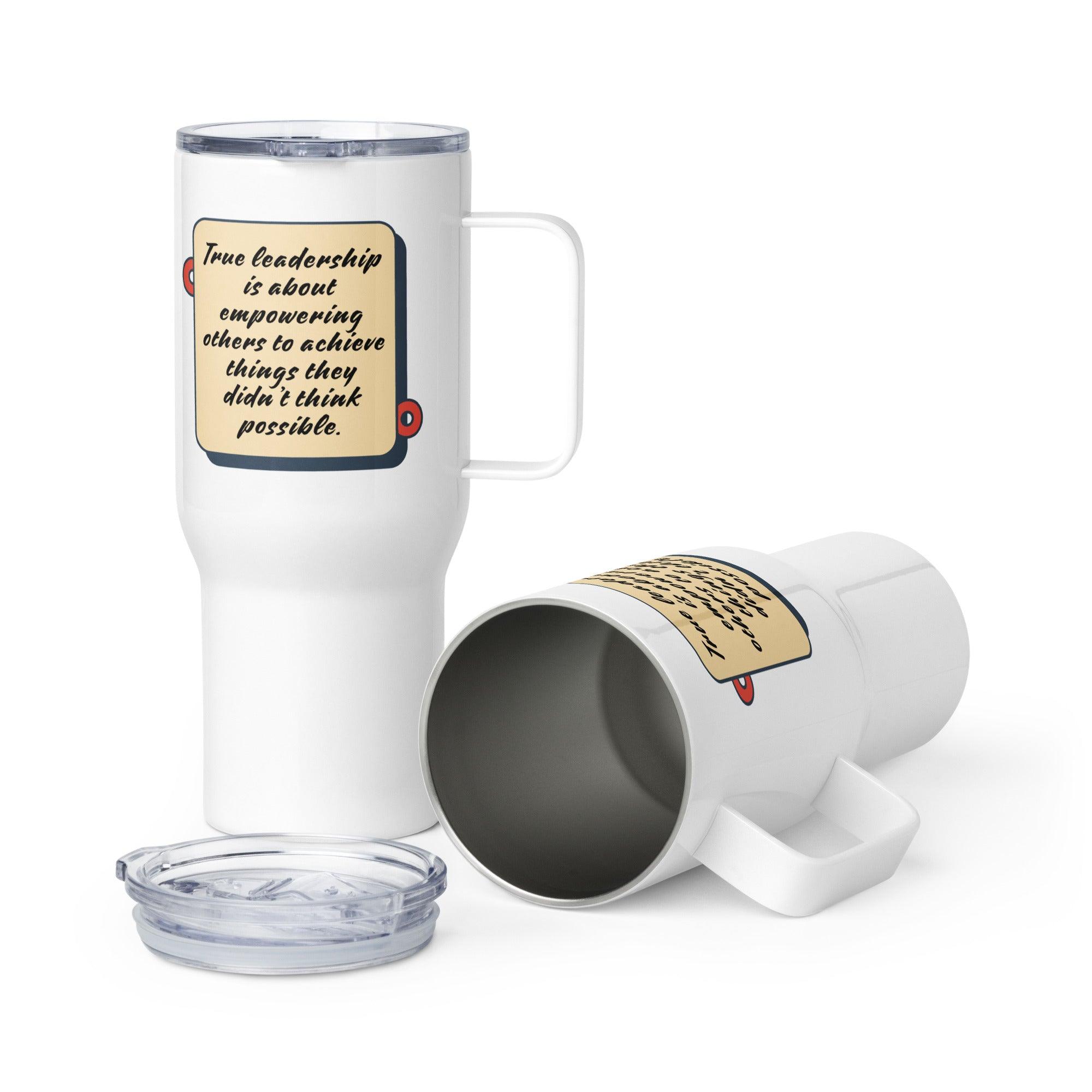 Leadership Inspirational Travel Mug - Inspire Cups