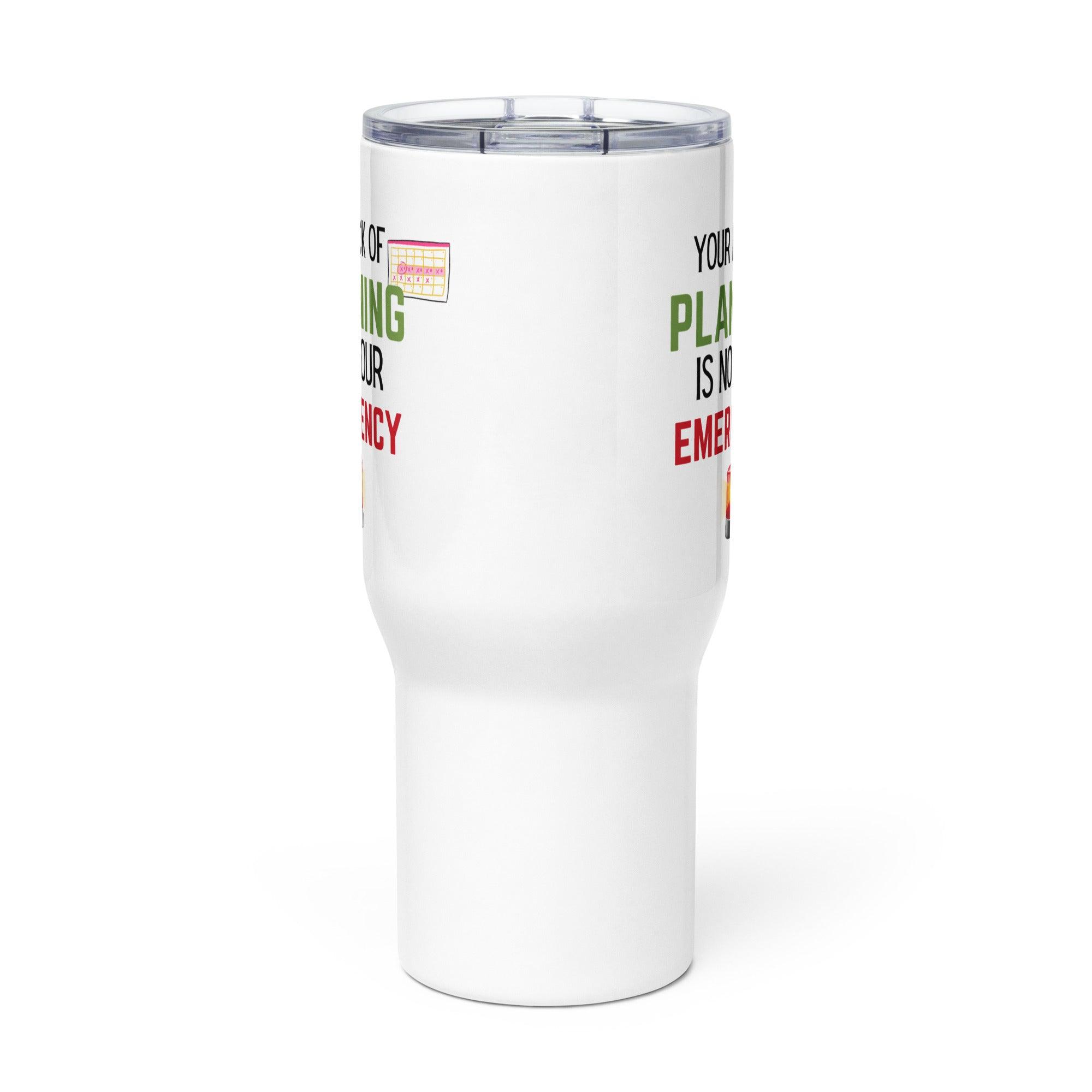 Sip Smart Inspirational Printed Travel Mug For Bold Daily Boundaries - Inspire Cups