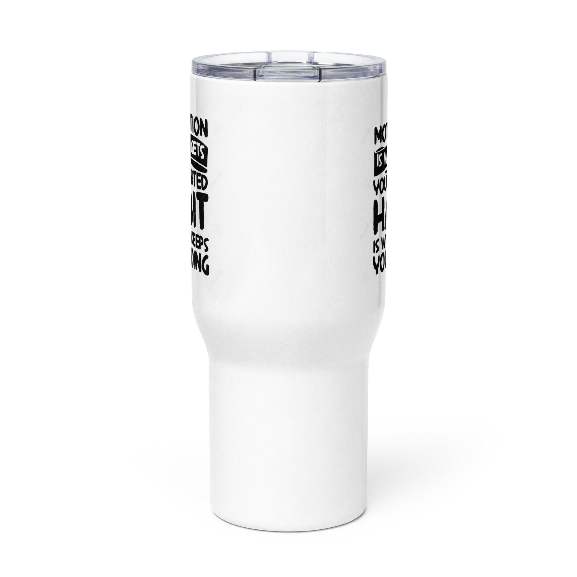 Success Inspirational Printed Travel Mugs For Habit Power - Inspire Cups