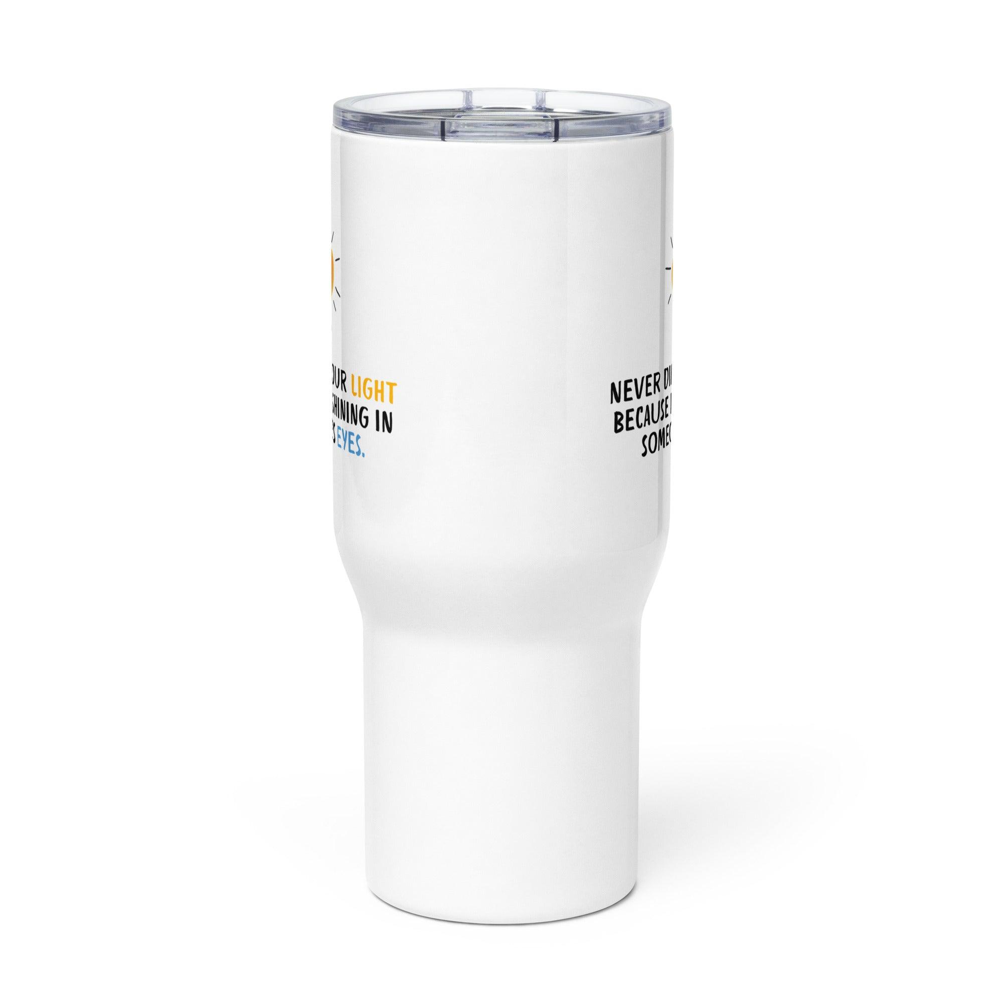 Shine Inspirational Printed Travel Mug For Motivation On The Go - Inspire Cups