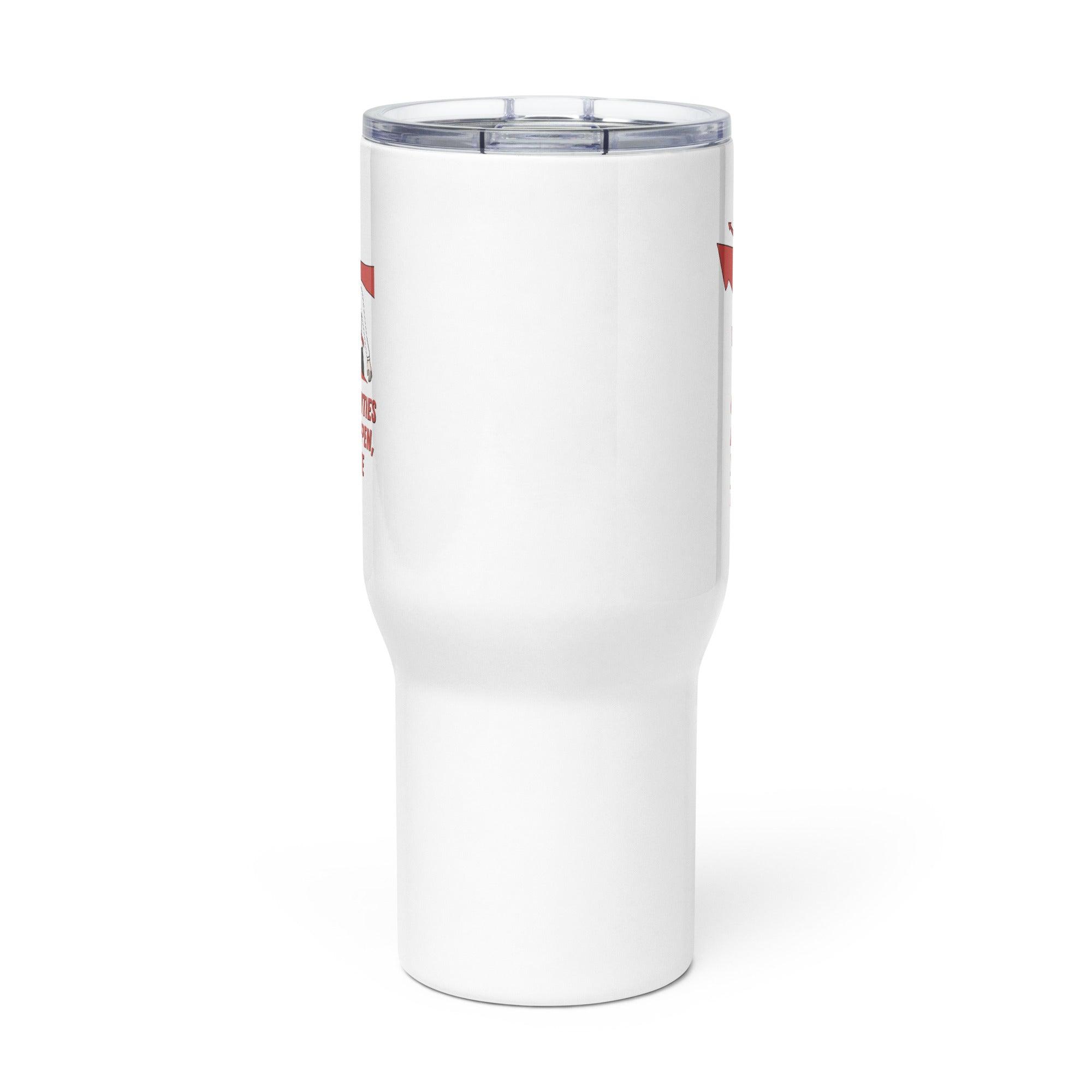 Inspirational Printed Travel Mug Empower Your Routine - Inspire Cups
