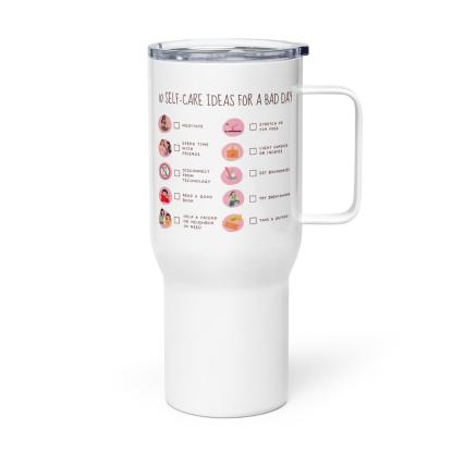 Self-Care Mug – Ideas for a Bad Day | Calming Ceramic Cup - Inspire Cups