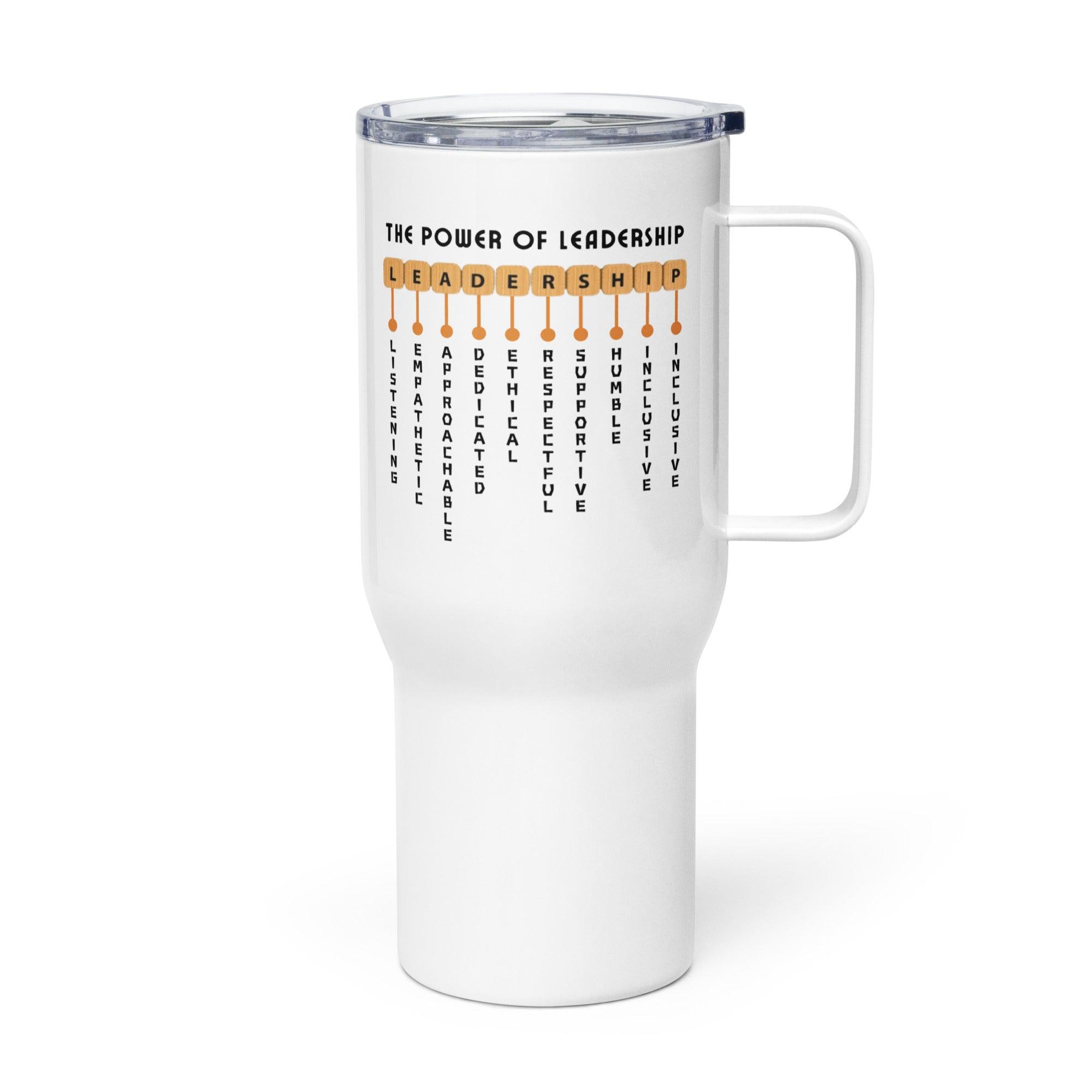 Leadership Quote Mug – Printed Travel Cup for Motivated Professionals - Inspire Cups