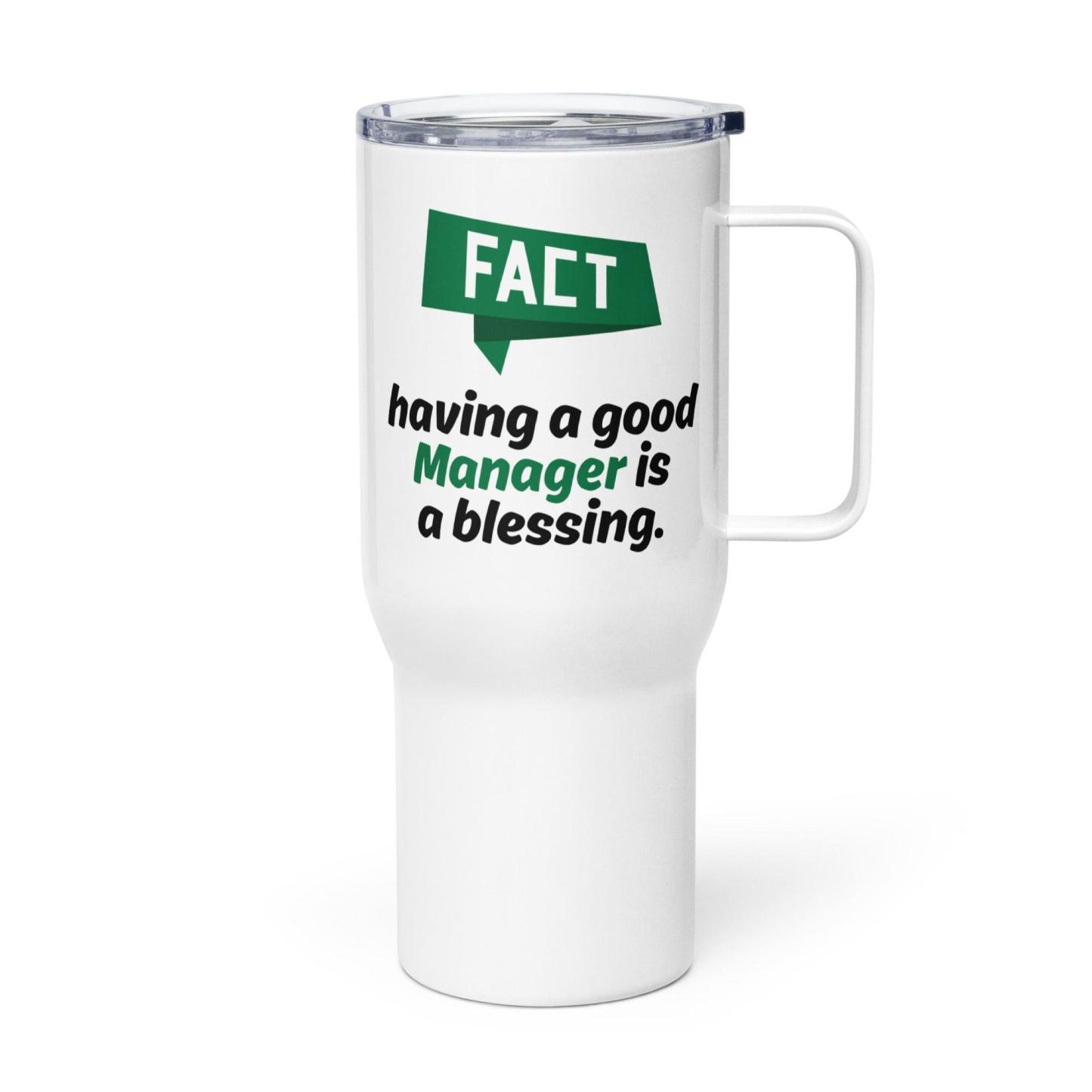 good manager travel mug - Inspire Cups