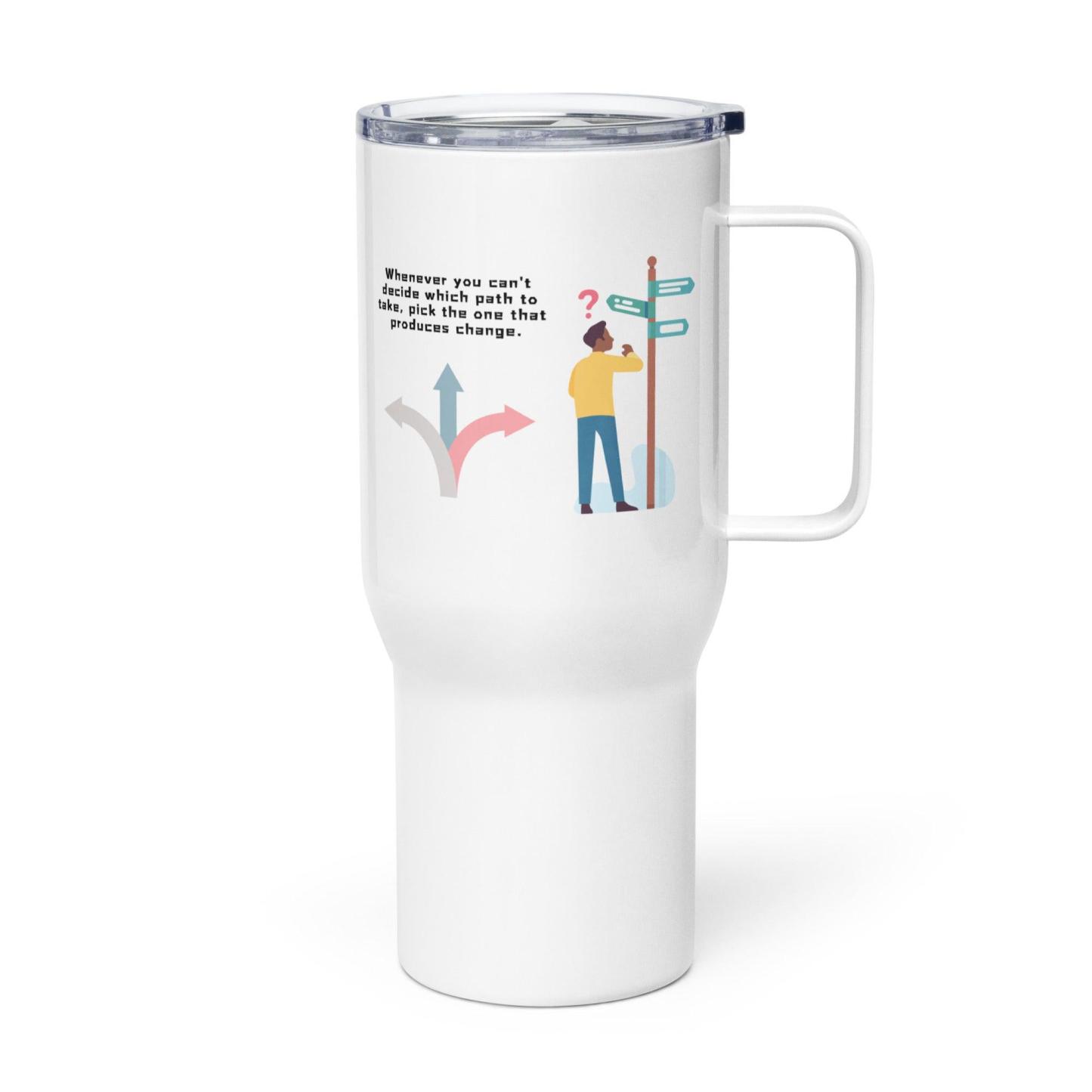 Decision Making Travel Mug - Inspire Cups