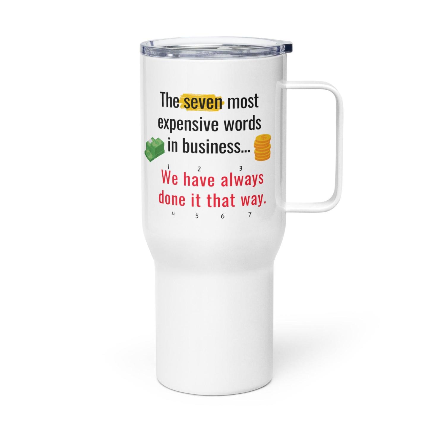 Expensive Words Printed Mug - Inspire Cups