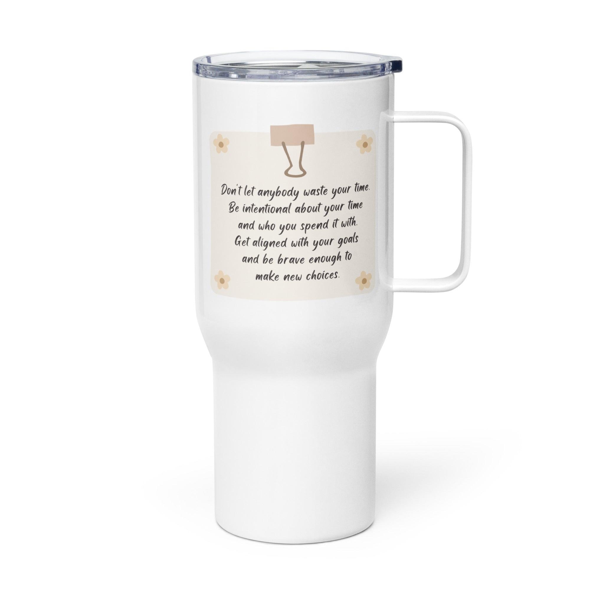 time awareness travel mug - Inspire Cups