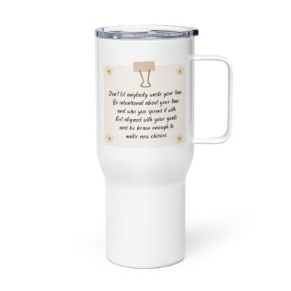 time awareness travel mug - Inspire Cups