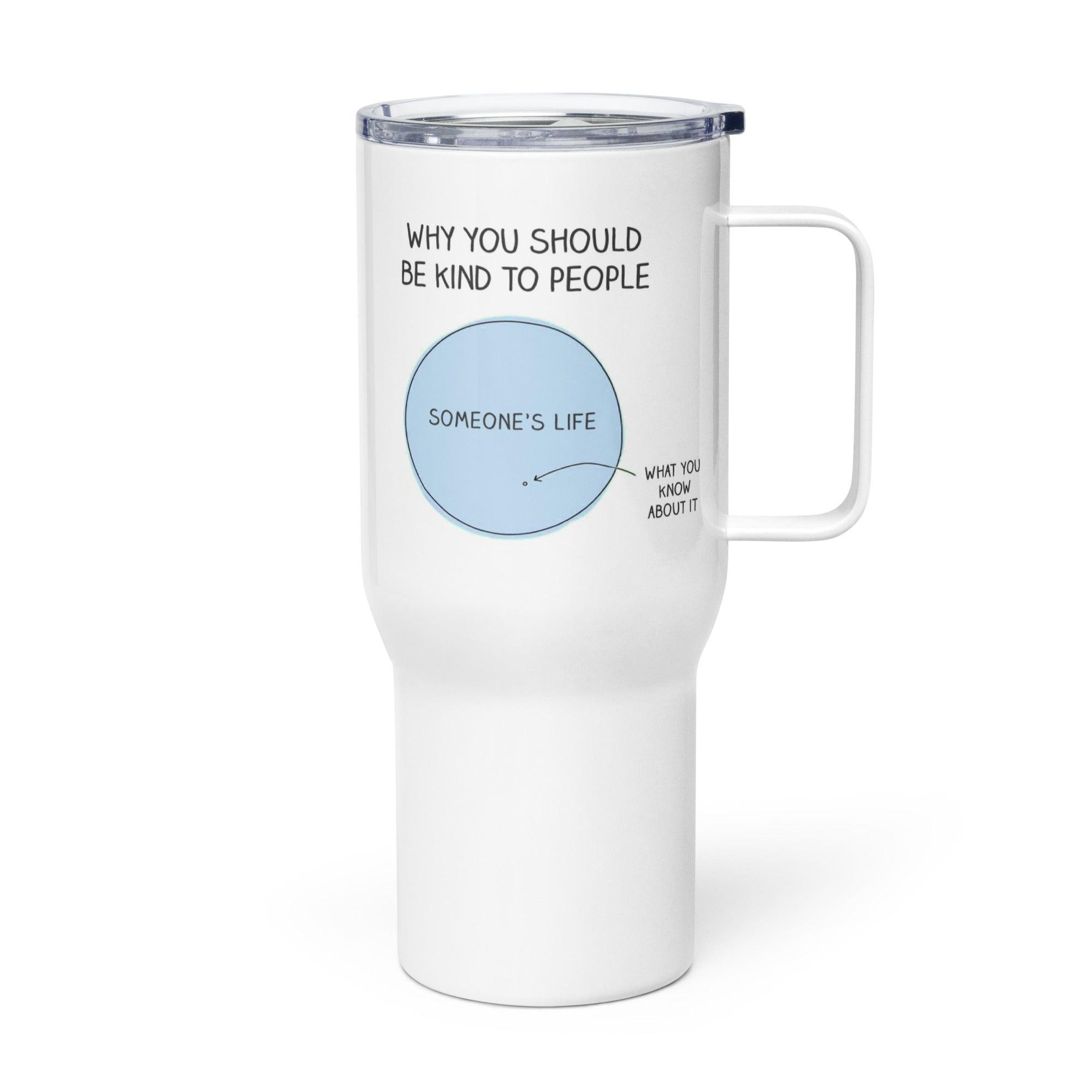 Kindness Printed Travel Mug - Inspire Cups