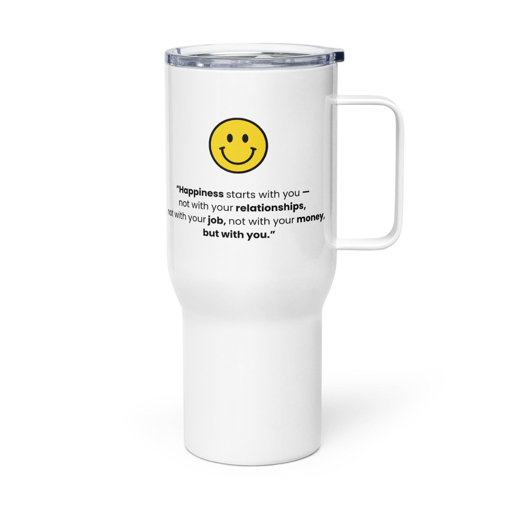Happiness Within Travel Mug - Inspire Cups