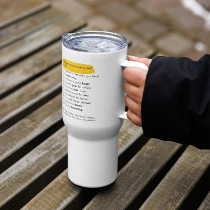 Gratitude Awareness Travel Mug - Inspire Cups