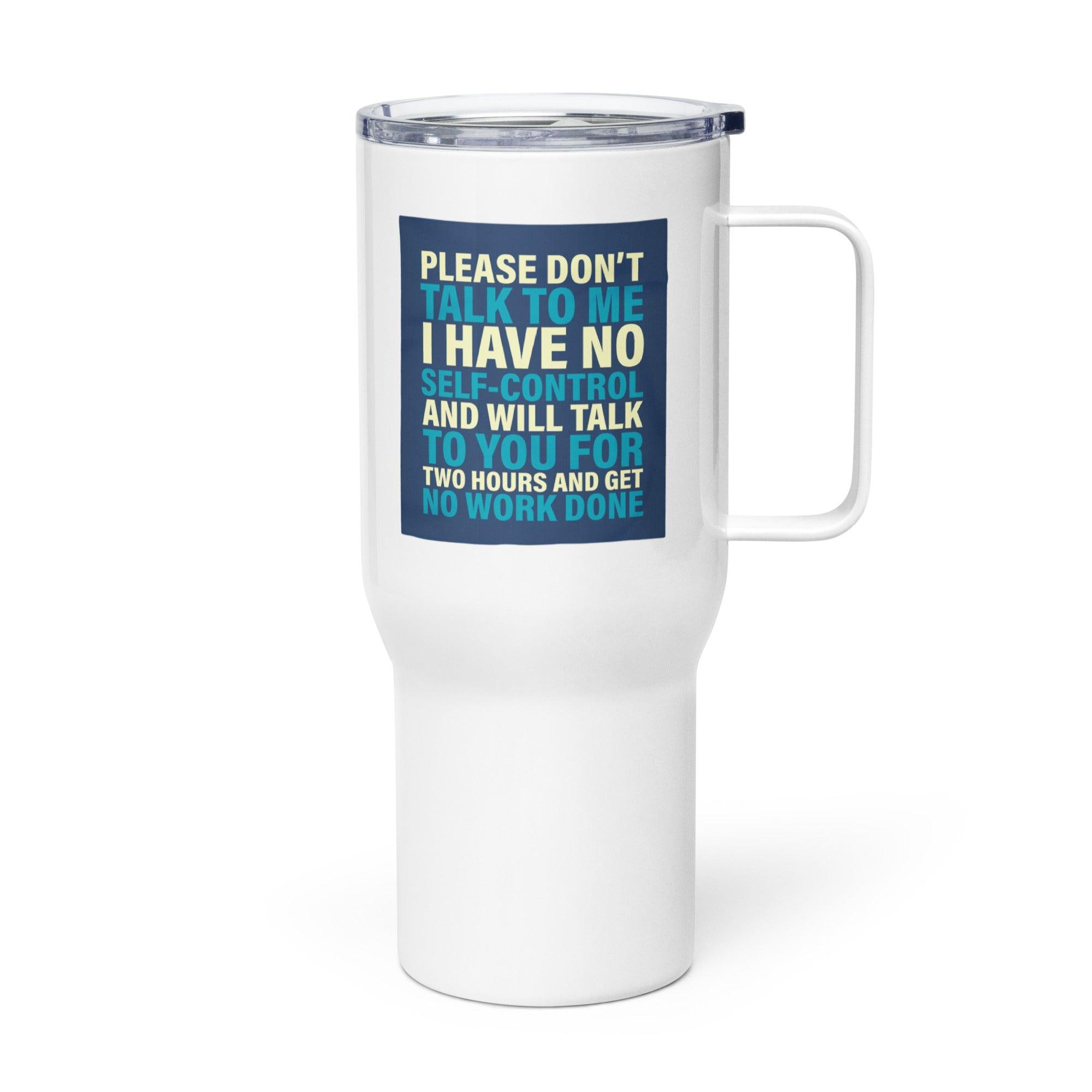 No Work Talk Mug - Inspire Cups