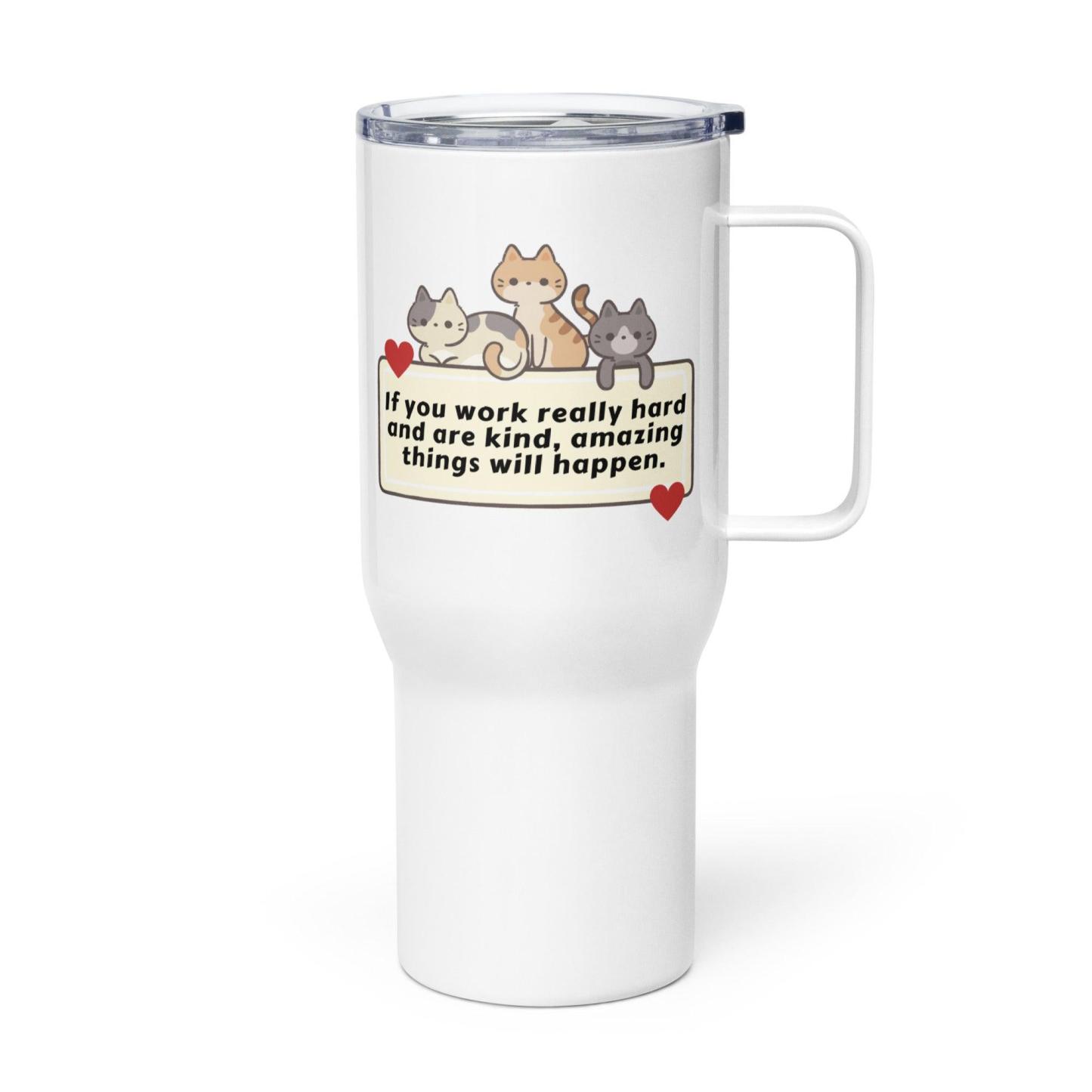 Hard Work Kindness Mug - Inspire Cups