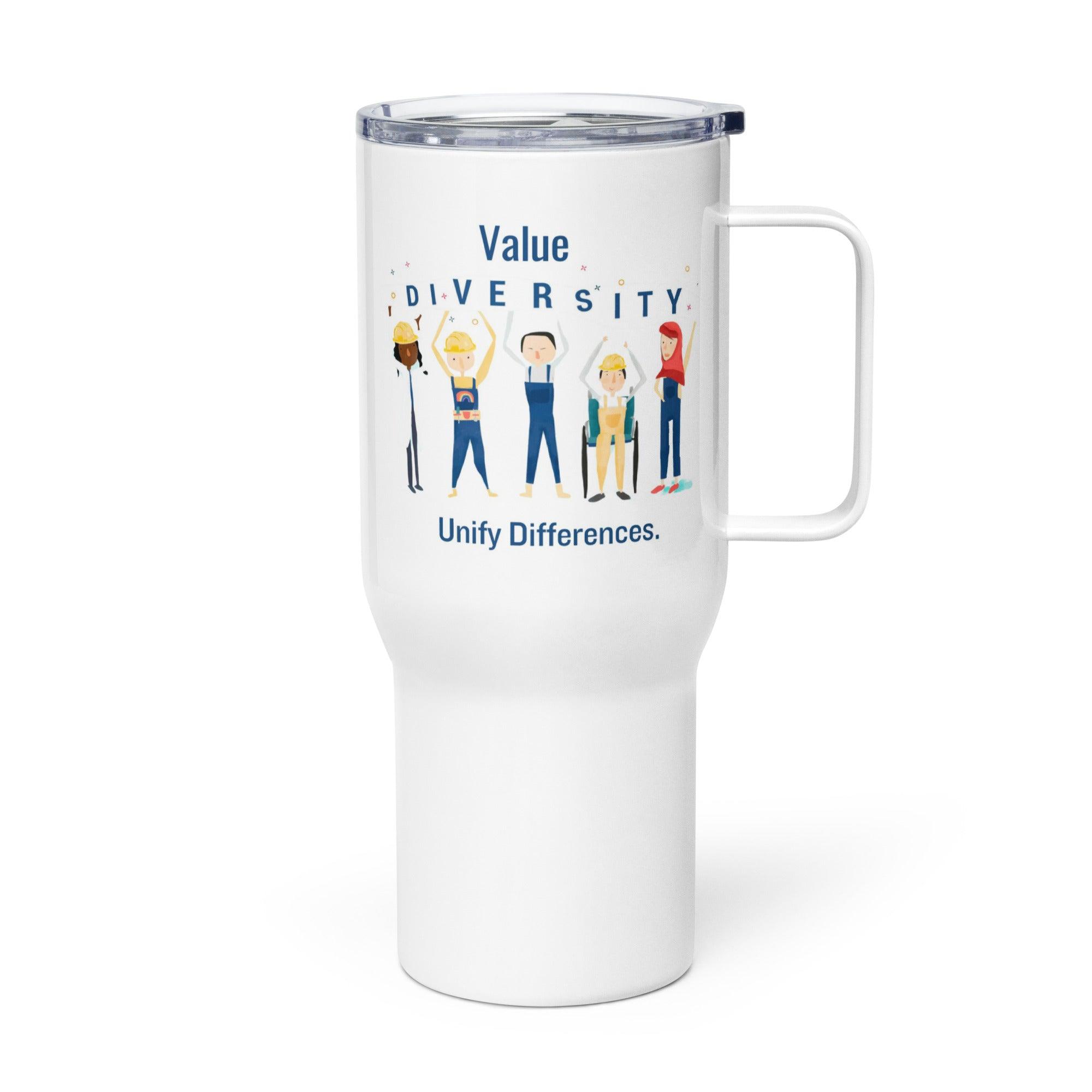 Value Diversity Travel Mug - Inspire Cups