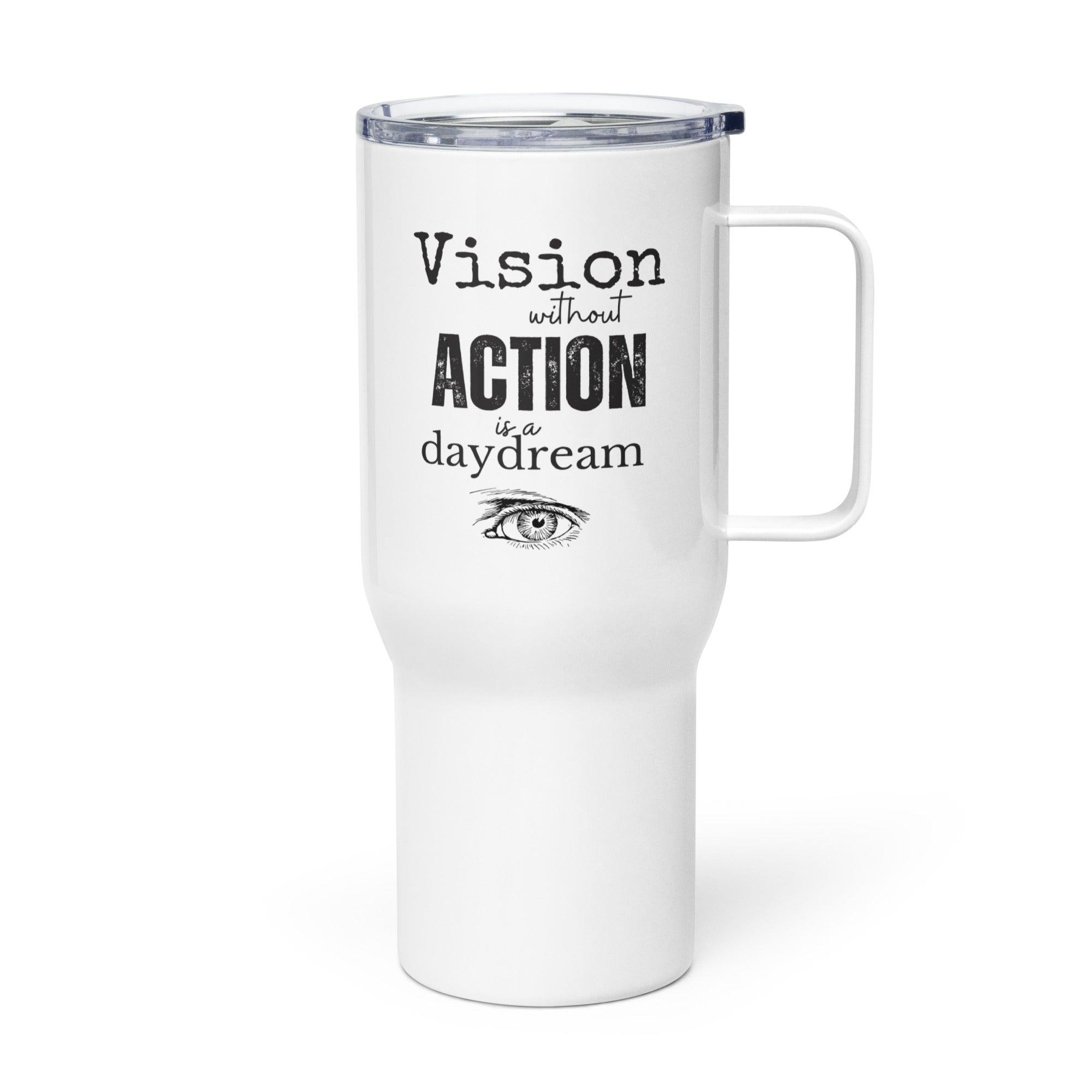 Vision Action Quote Mug - Inspire Cups