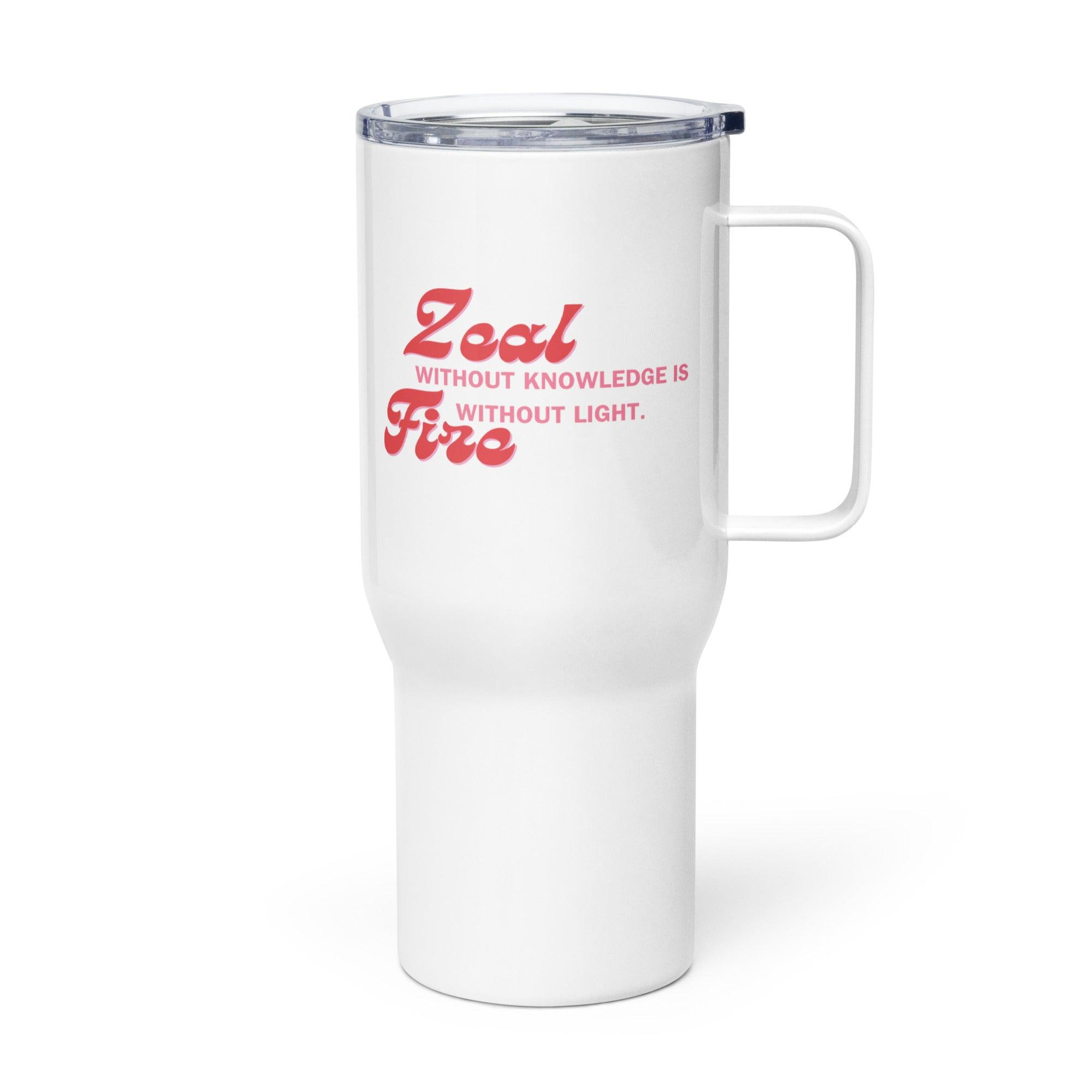 Zeal Knowledge Quote Mug - Inspire Cups